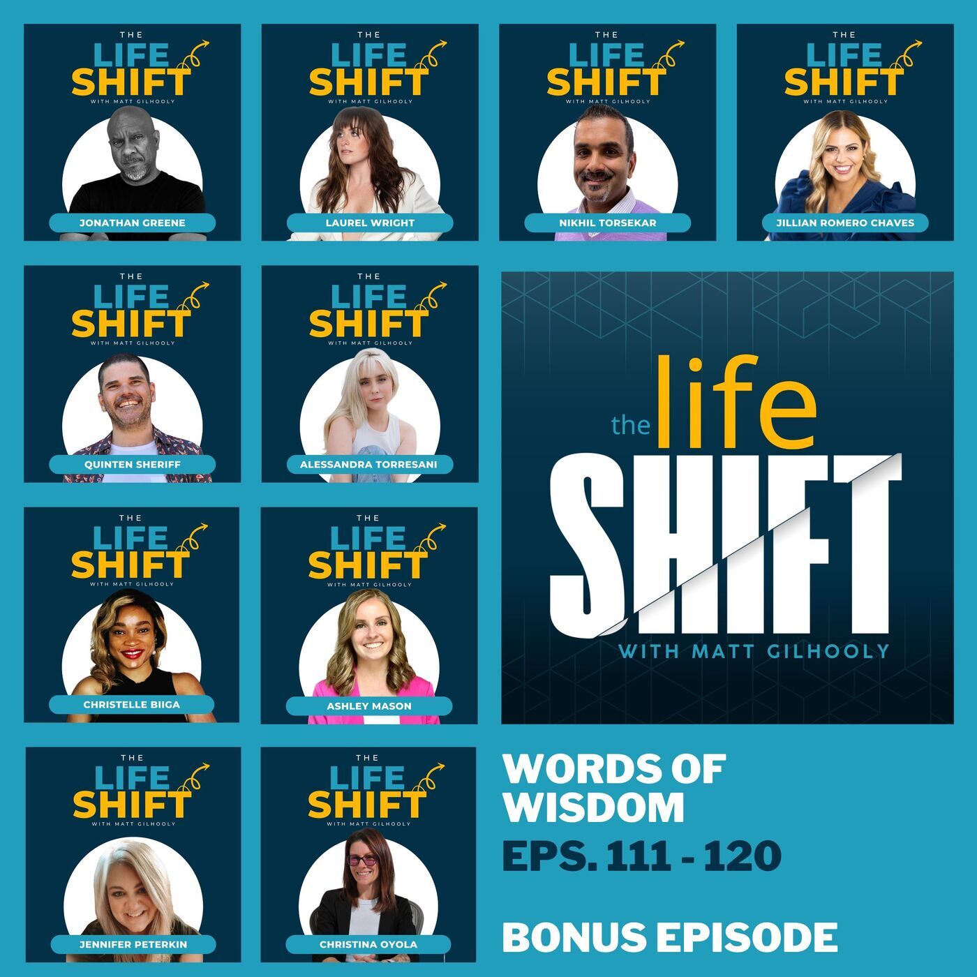Navigating Change: Powerful Reflections from Life Shift Guests | Bonus episode artwork