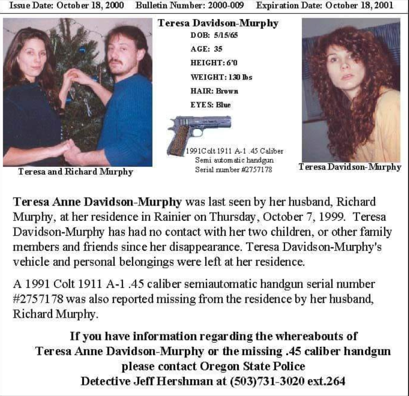 278 // Teresa Ann Davidson-Murphy - Part 1