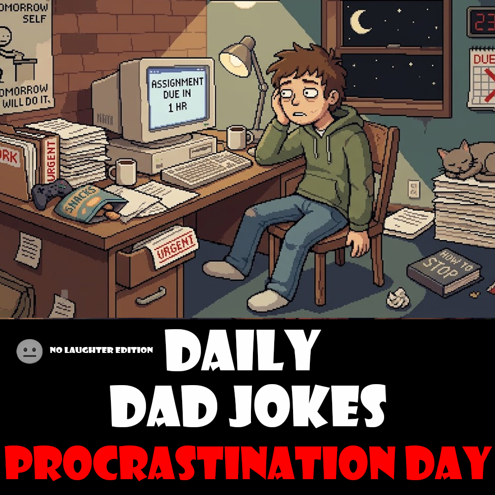 [No Laughter Version] Procrastination Day! 19 jokes to waste time over! 06 September 2026