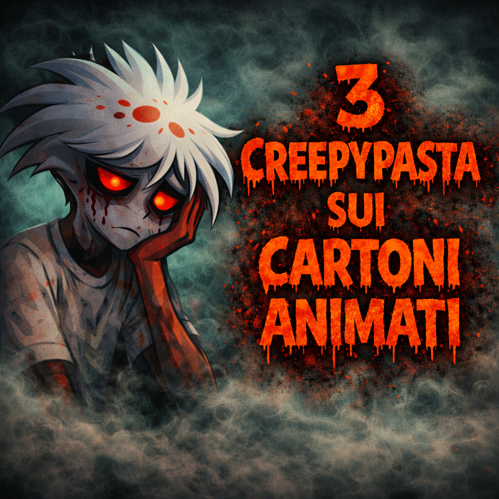 3 Creepypasta DAVVERO SPAVENTOSE sui CARTONI ANIMATI  che NON ti faranno DORMIRE di NOTTE