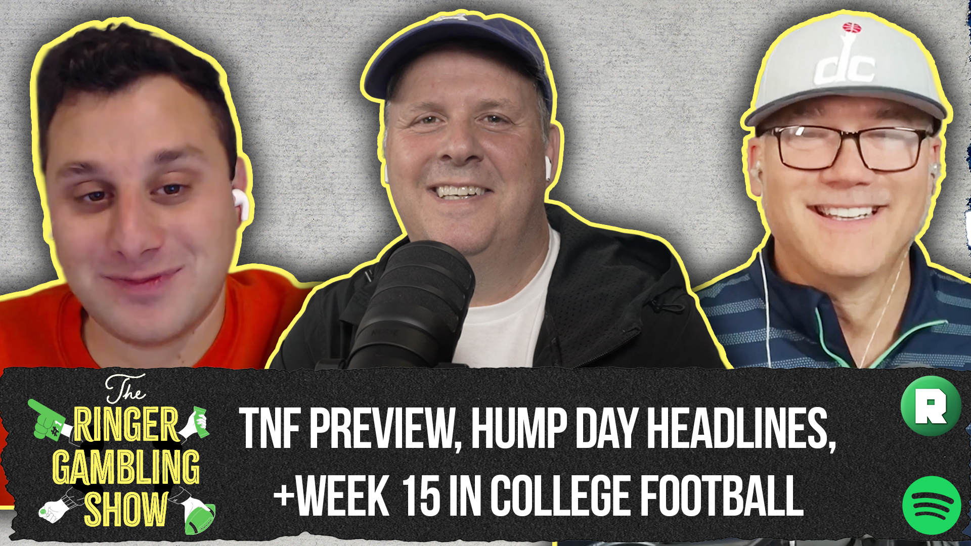 Cowboys-Lions Preview, Hump Day Headlines, and Week 15 in College Football | The Ringer Gambling Show