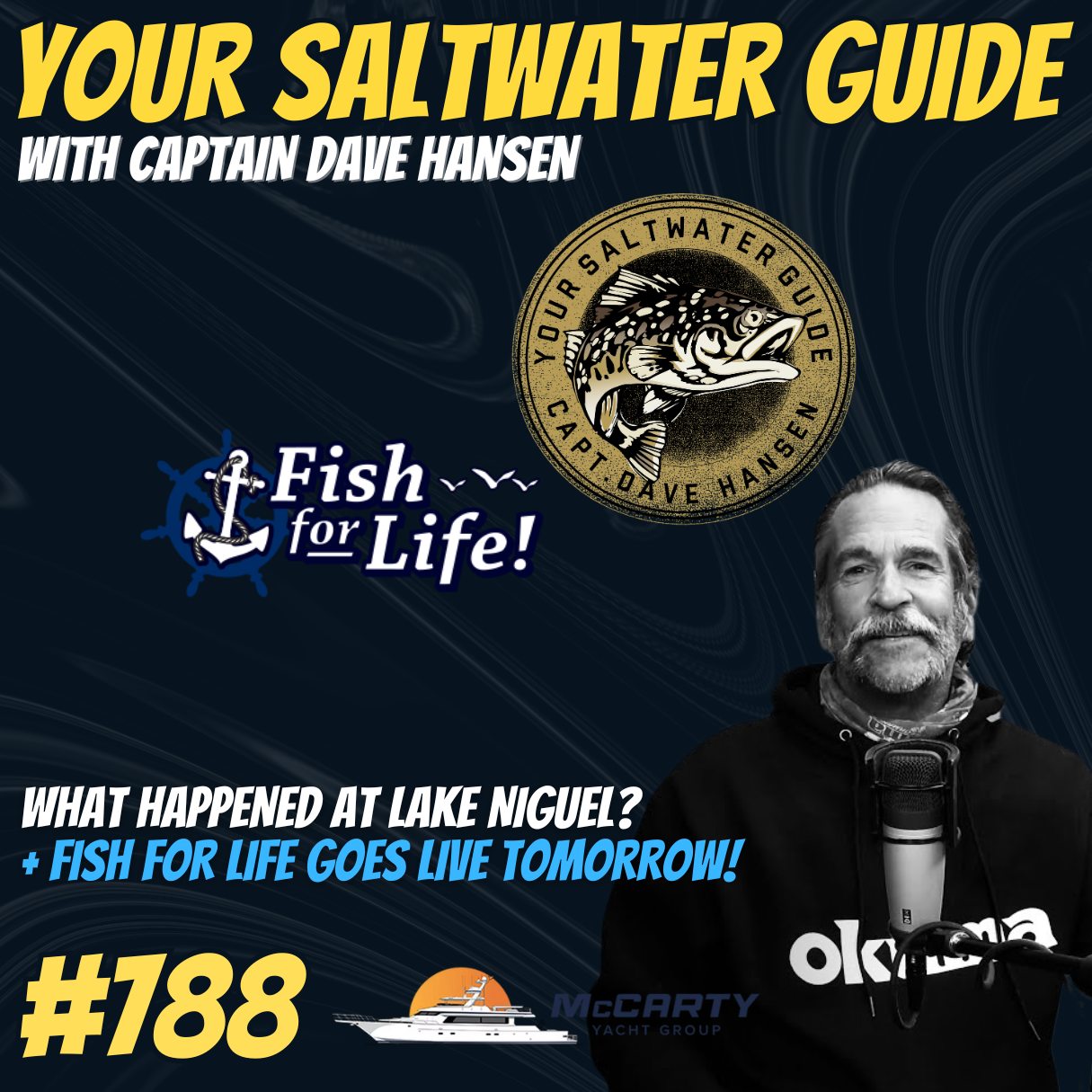 What Happened at Lake Niguel from Billy Egan + Fish for Life Goes Live Tomorrow! #788