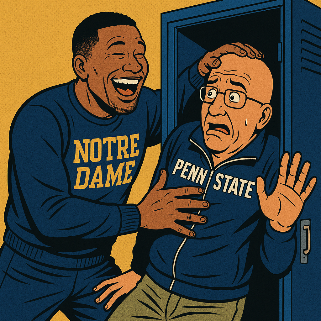 Marcus Freeman is stuffing James Franklin in a locker (again)