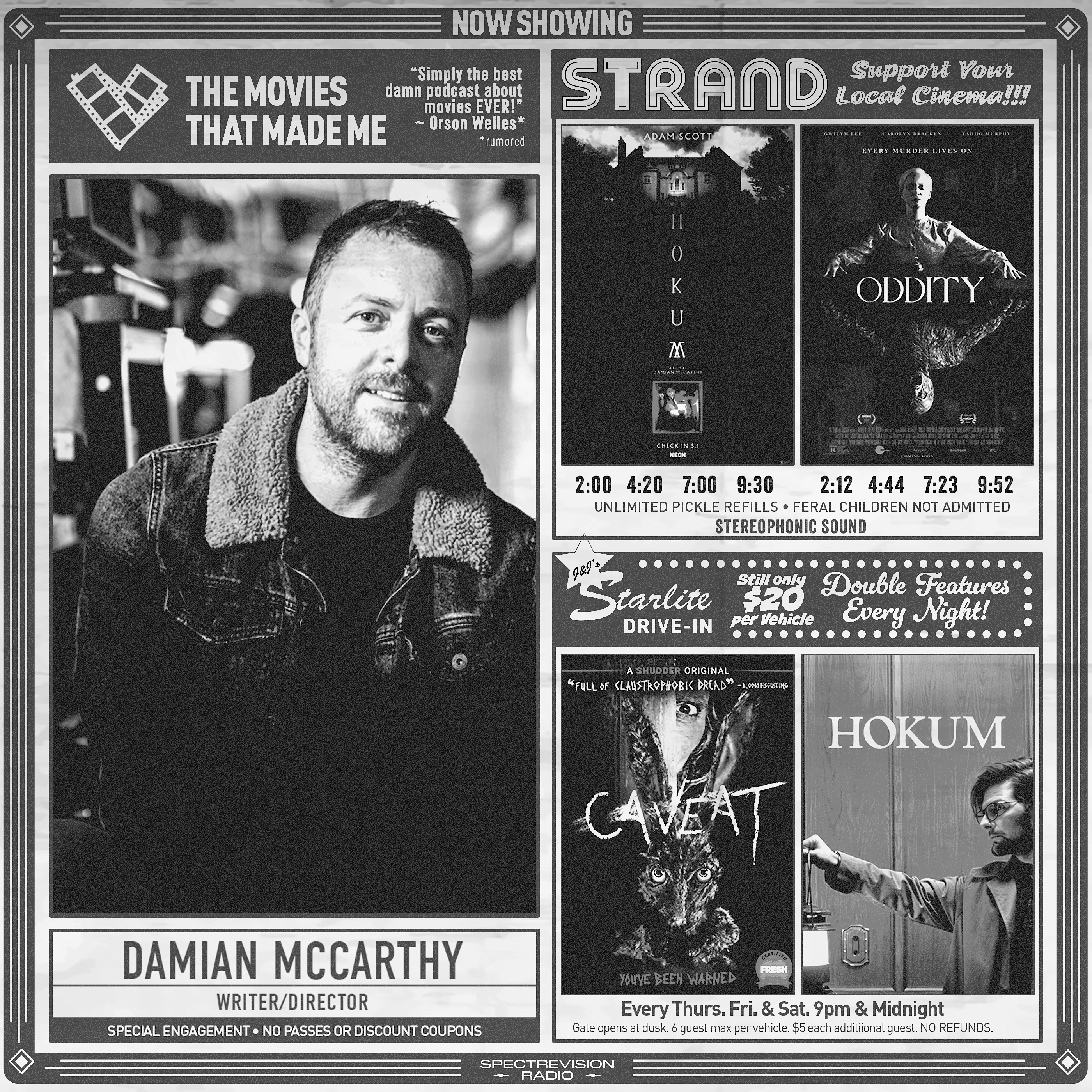 HOKUM writer/director Damian McCarthy