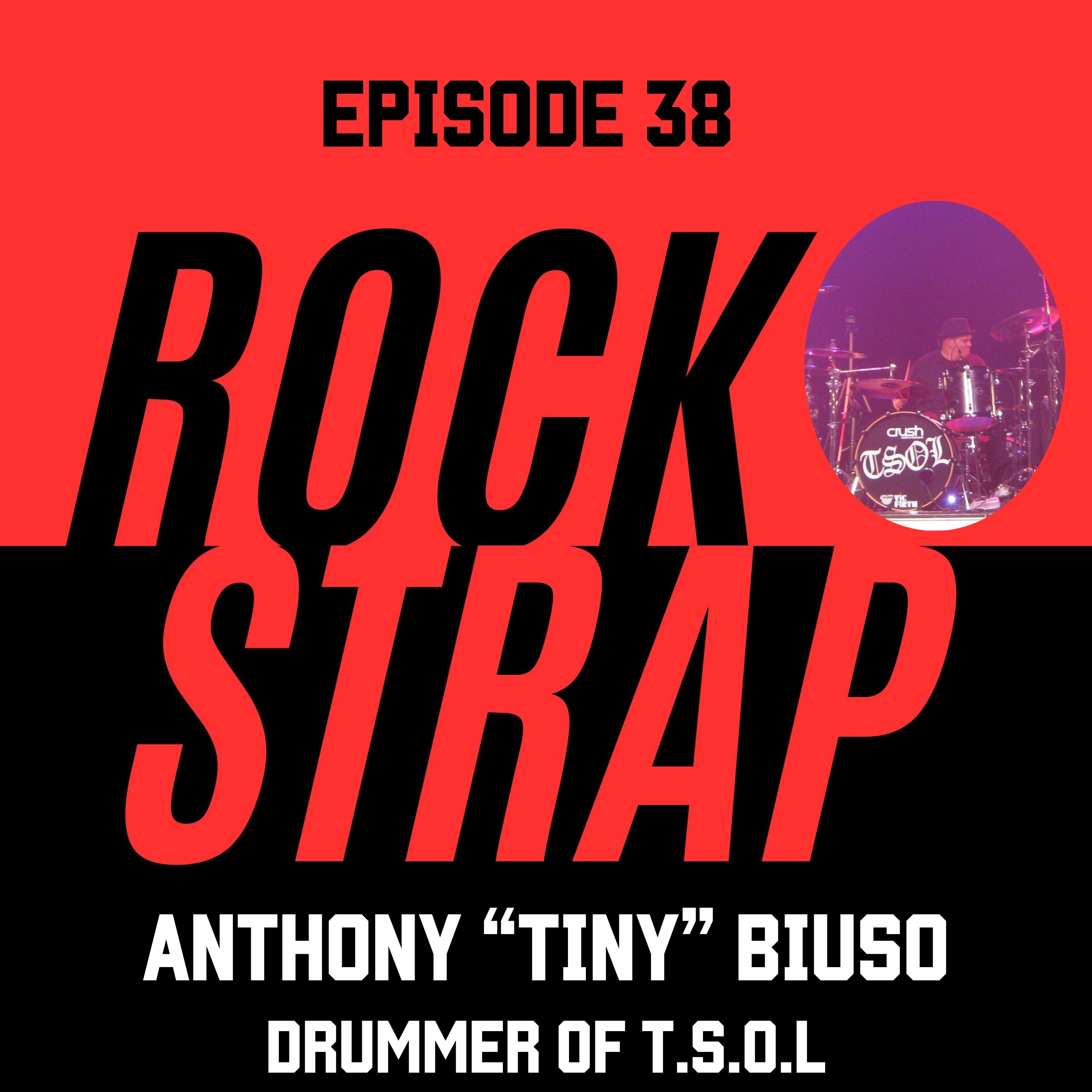Tiny Biuso - Iconic Drummer is a Fan of Sports Fans! episode artwork