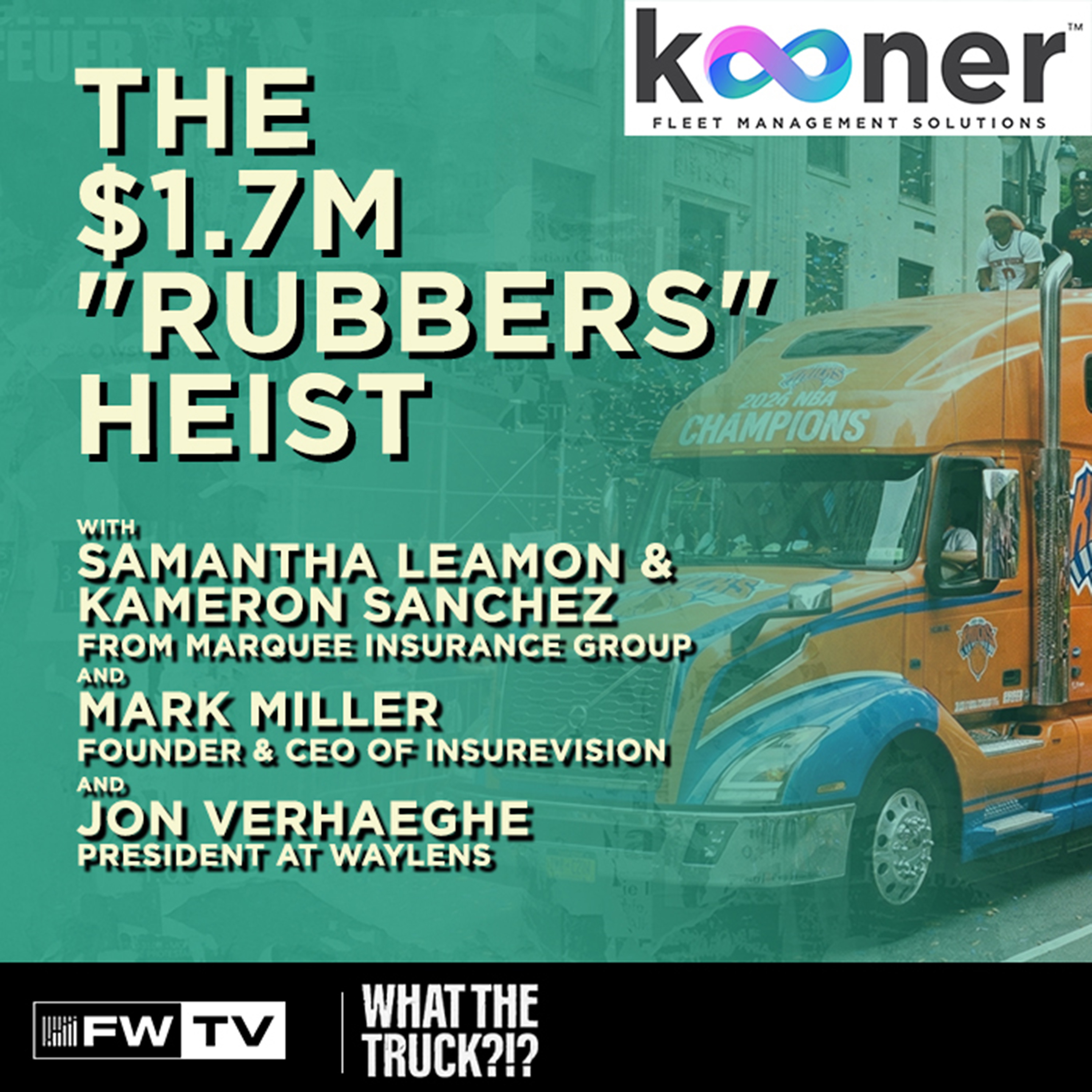 The $1.7M "Rubbers" Heist episode artwork