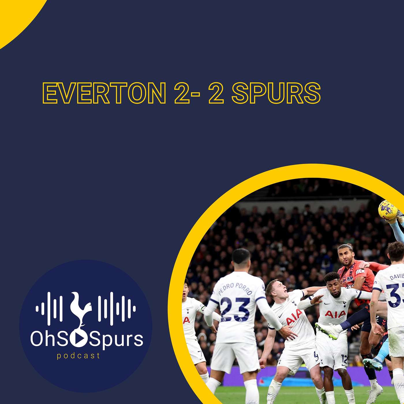 Everton 2 - 2 Spurs. 3 home games next and an opportunity to mount a title charge? episode artwork