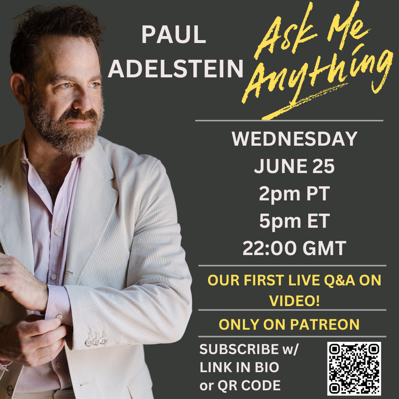 Paul's Ask Me Anything - Livestream,  June 25, 2025 episode artwork
