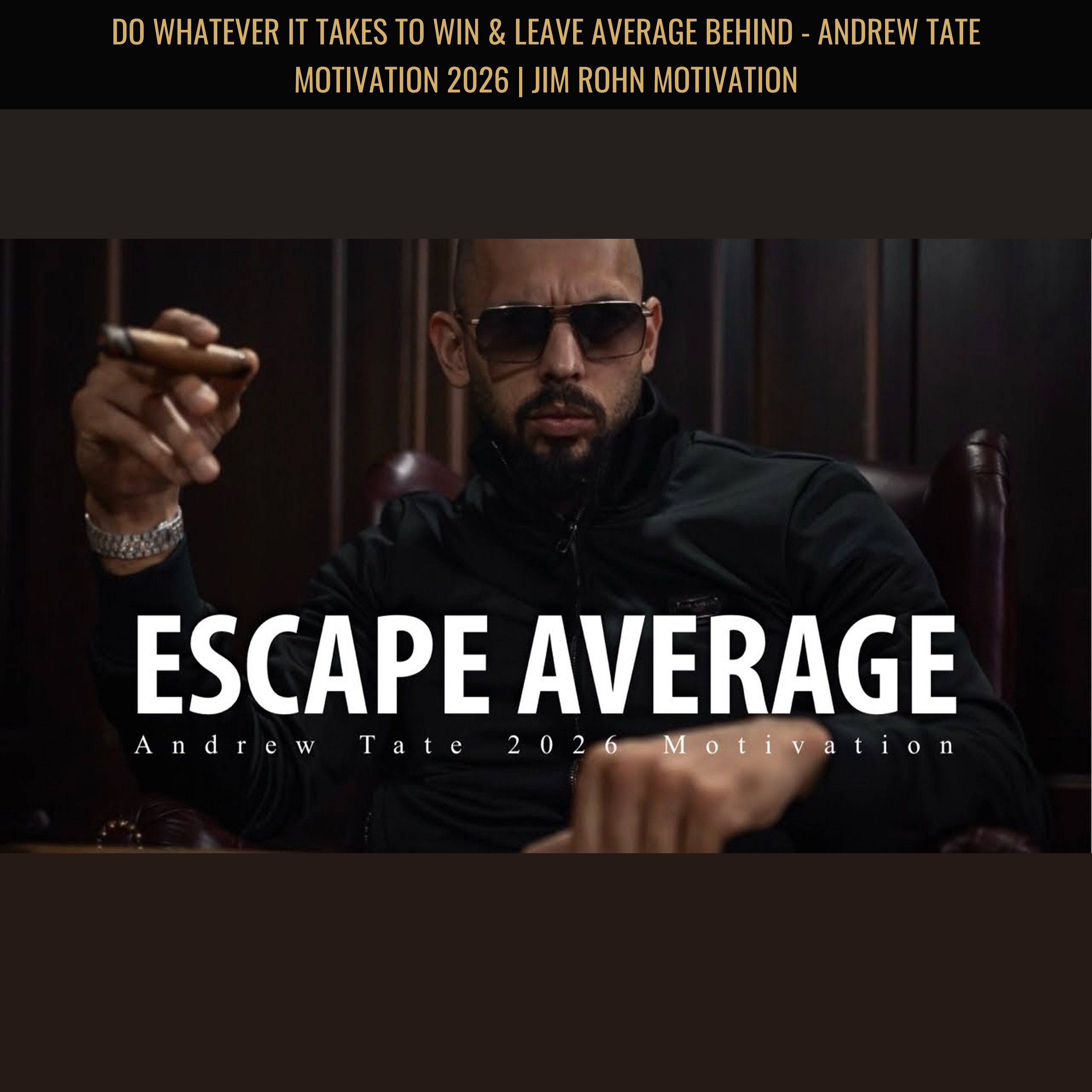 DO WHATEVER IT TAKES TO WIN & Leave Average Behind - Andrew Tate Motivation 2026 | Jim Rohn Motivation episode artwork