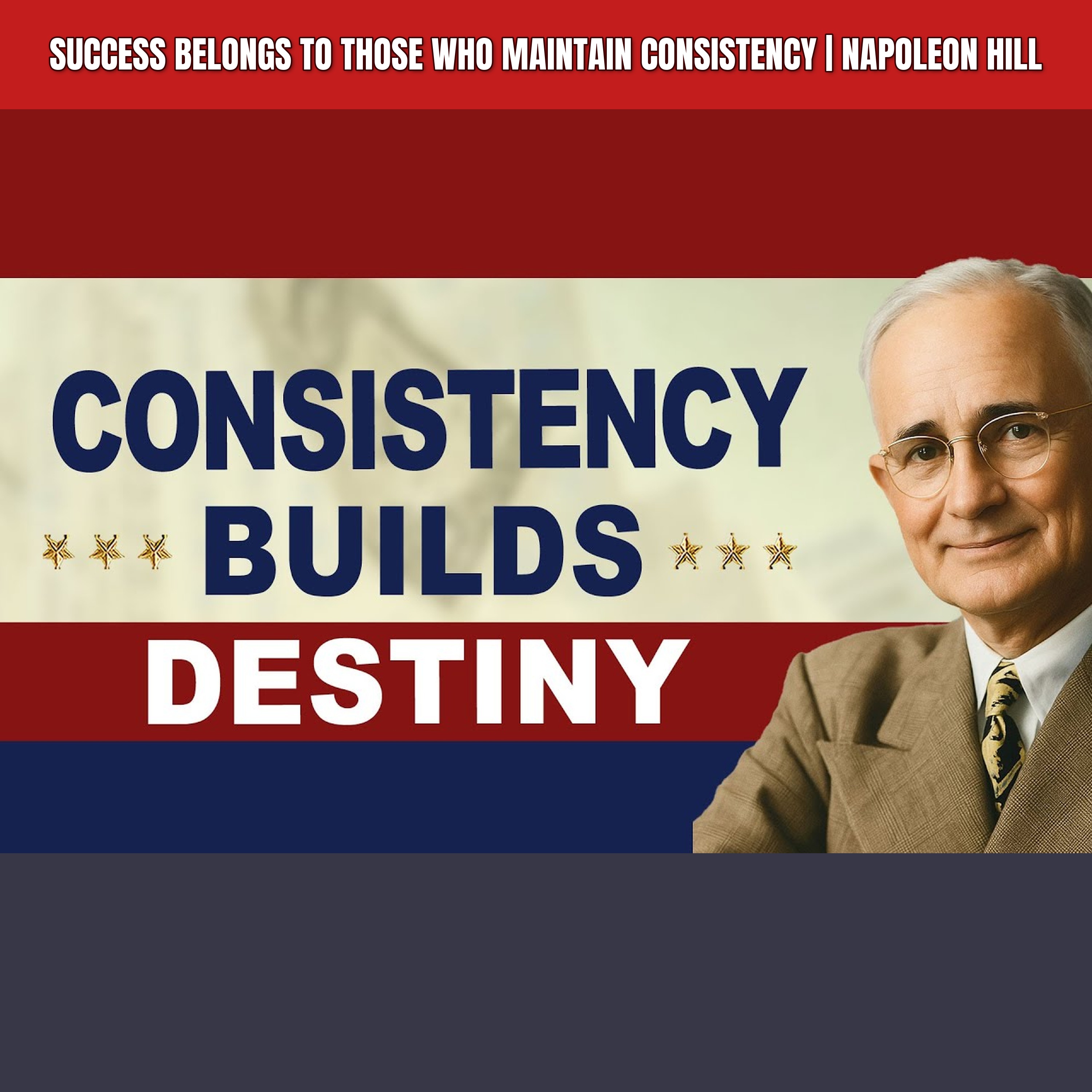 Success Belongs to Those Who Maintain Consistency | Napoleon Hill