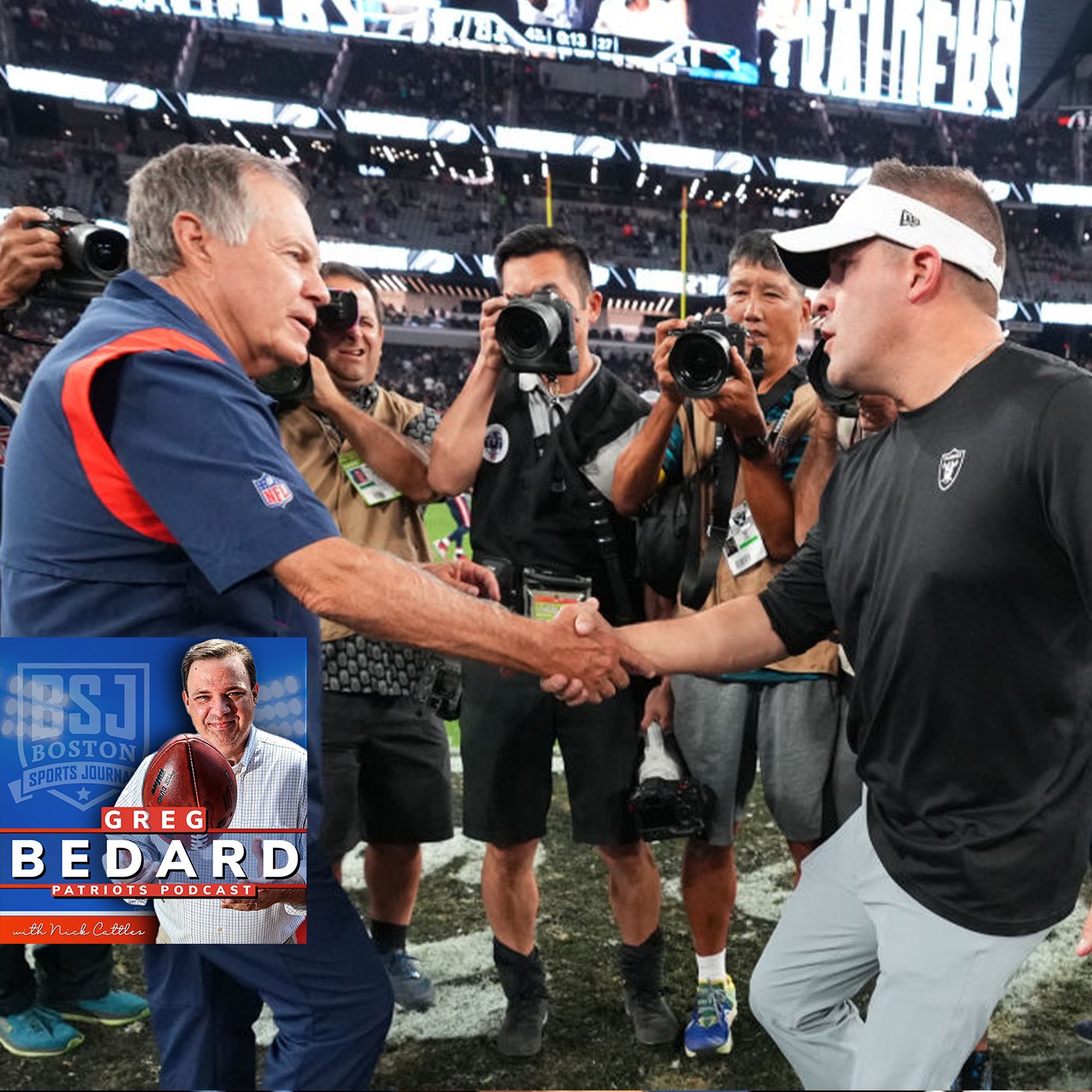 McDaniels out in Vegas, Belichick sits out trade deadline