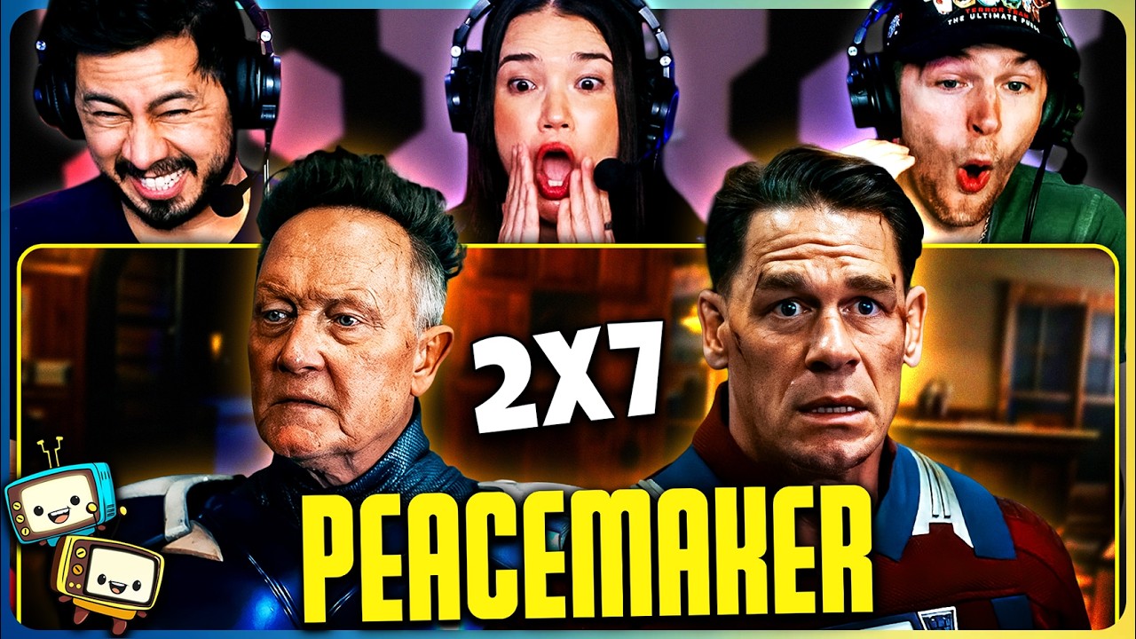 PEACEMAKER (2025) 2x7 Reaction with Jaby, Achara & Michael! | "Like a Keith in the Night" |  DC episode artwork