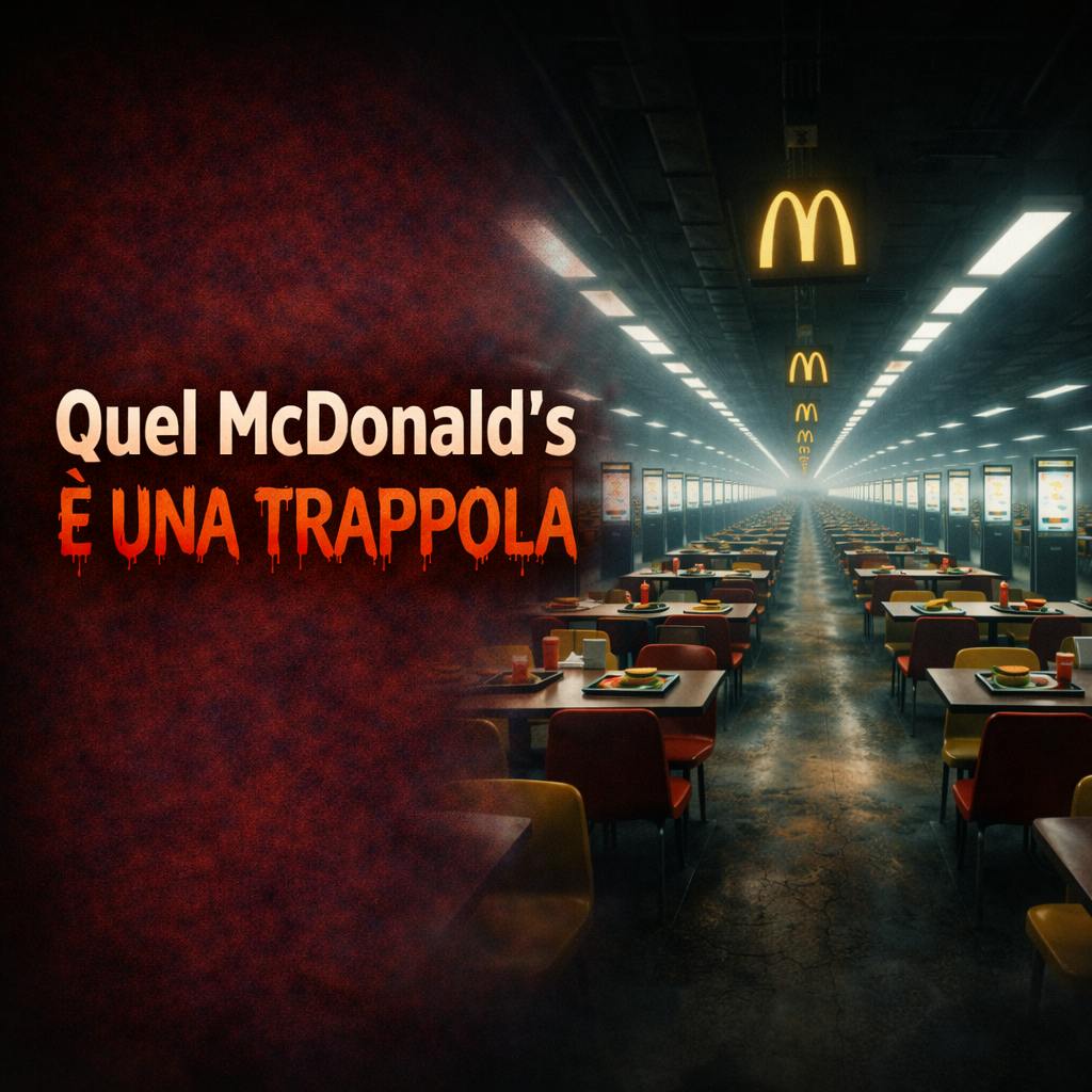 Quel McDonald’s è una trappola - NON entrarci mai - Racconti Horror Quel McDonald’s è una trappola - NON entrarci mai - Racconti Horror