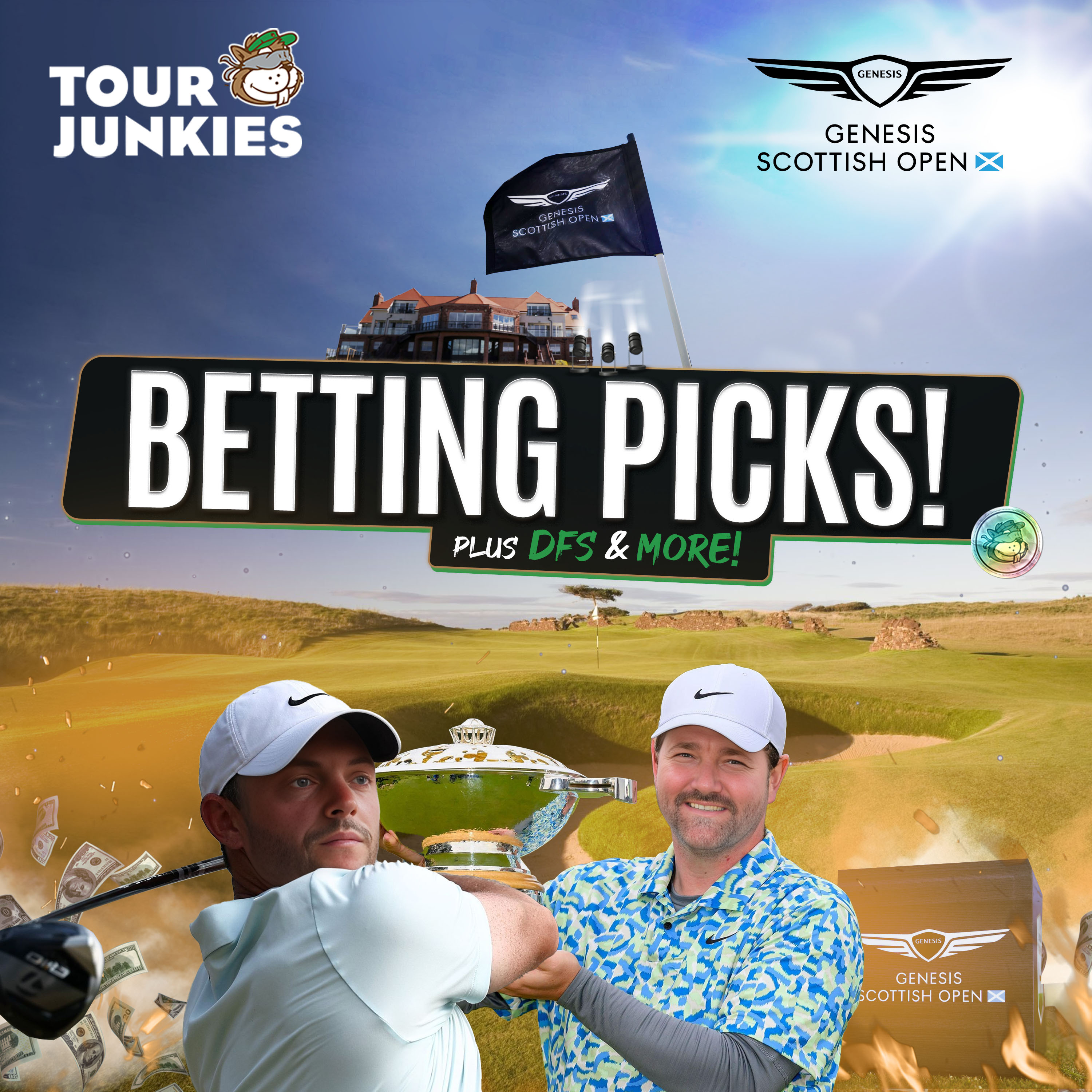 The Genesis Scottish Open ⛳ Betting Show! episode artwork