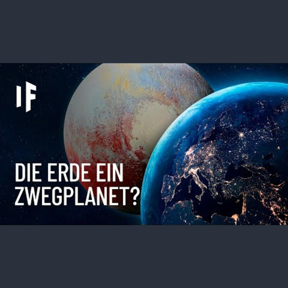 Was wäre, wenn die Erde die Größe von Pluto hätte? Was wäre, wenn die Erde die Größe von Pluto hätte?