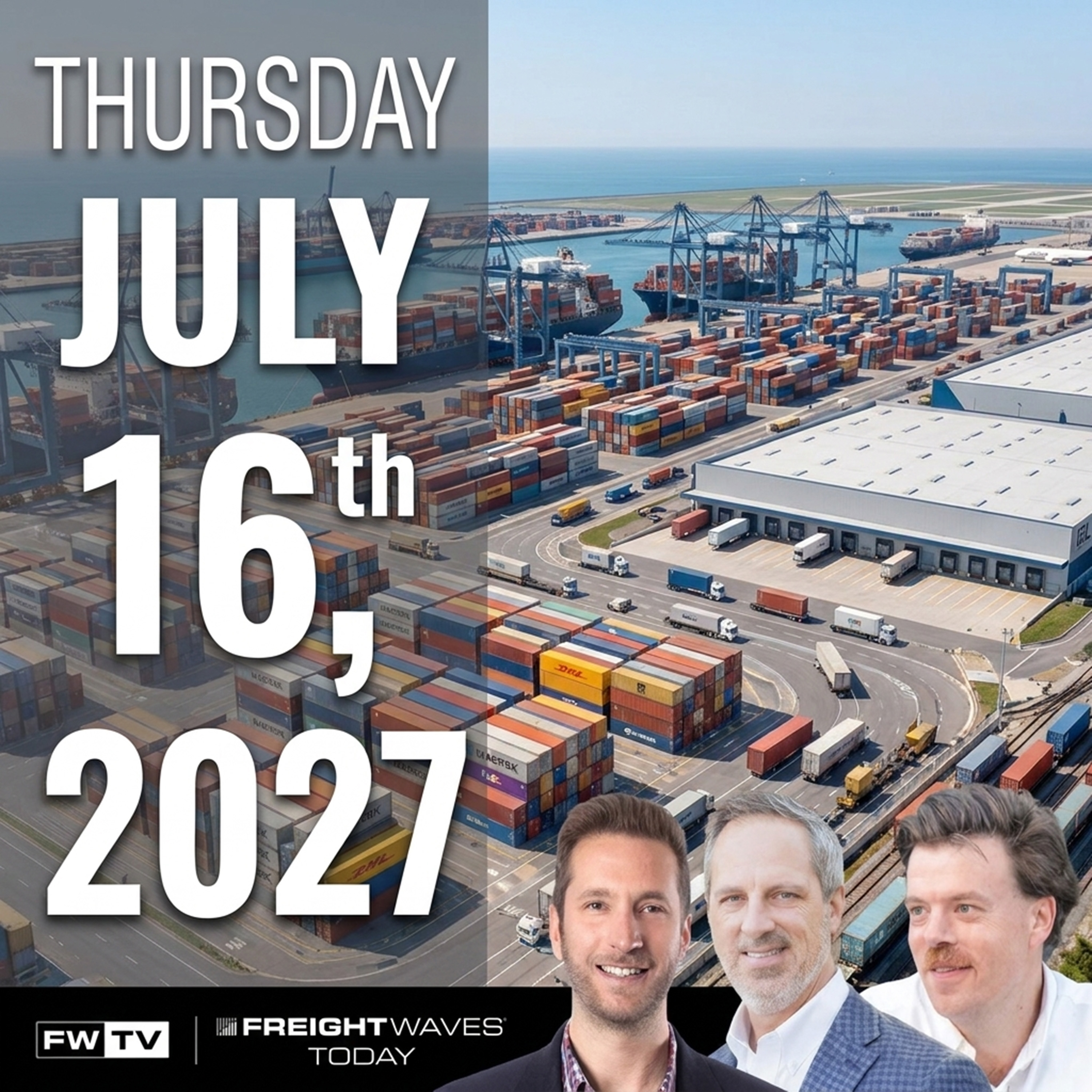 FreightWaves Today | July 16 episode artwork