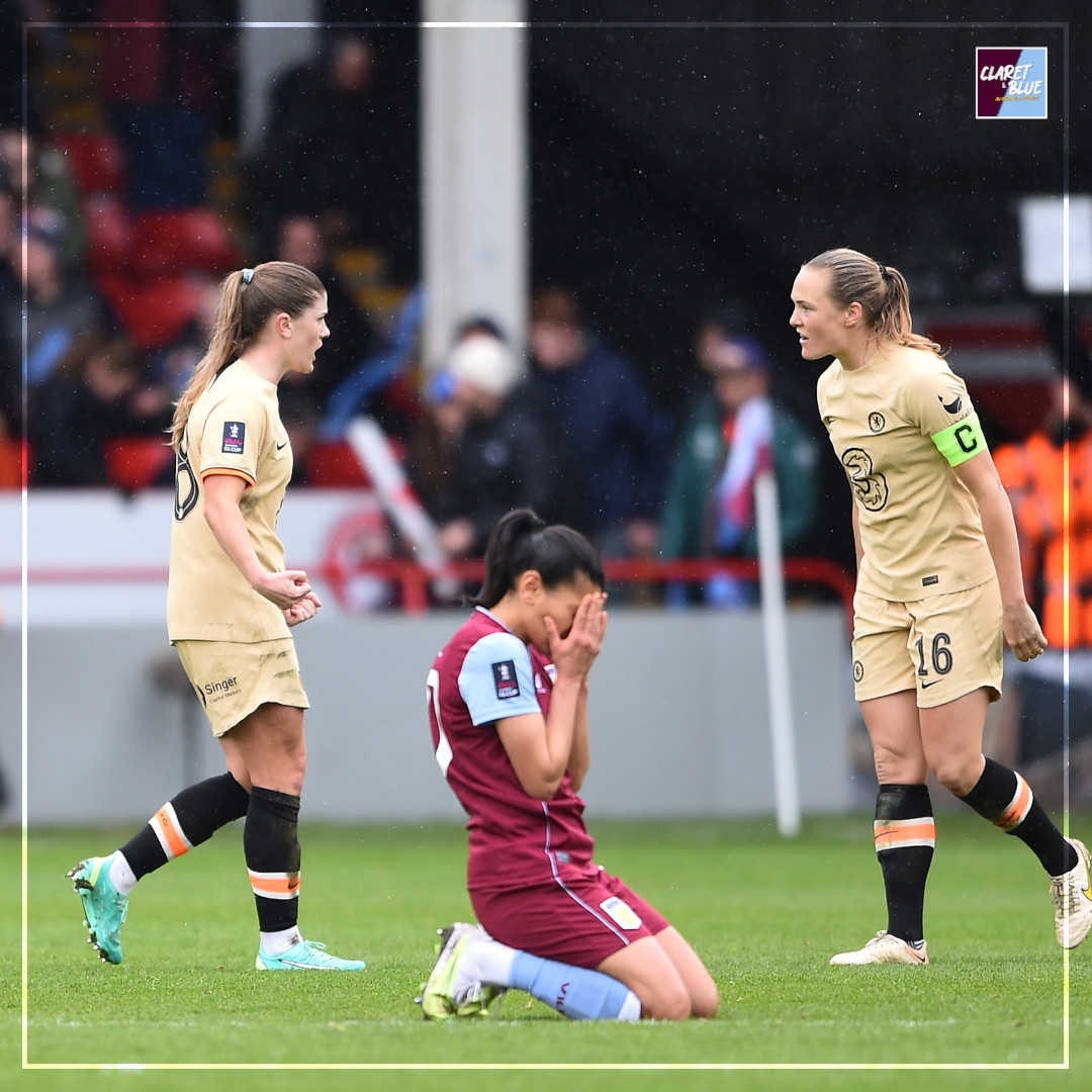 ASTON VILLA WOMEN FALL SHORT IN FA CUP SEMI FINAL AGAINST CHELSEA | Claret & Blue
