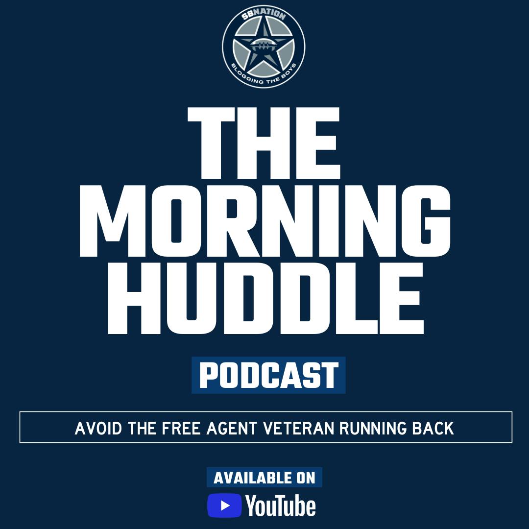 The Morning Huddle: Avoid the free agent veteran running back