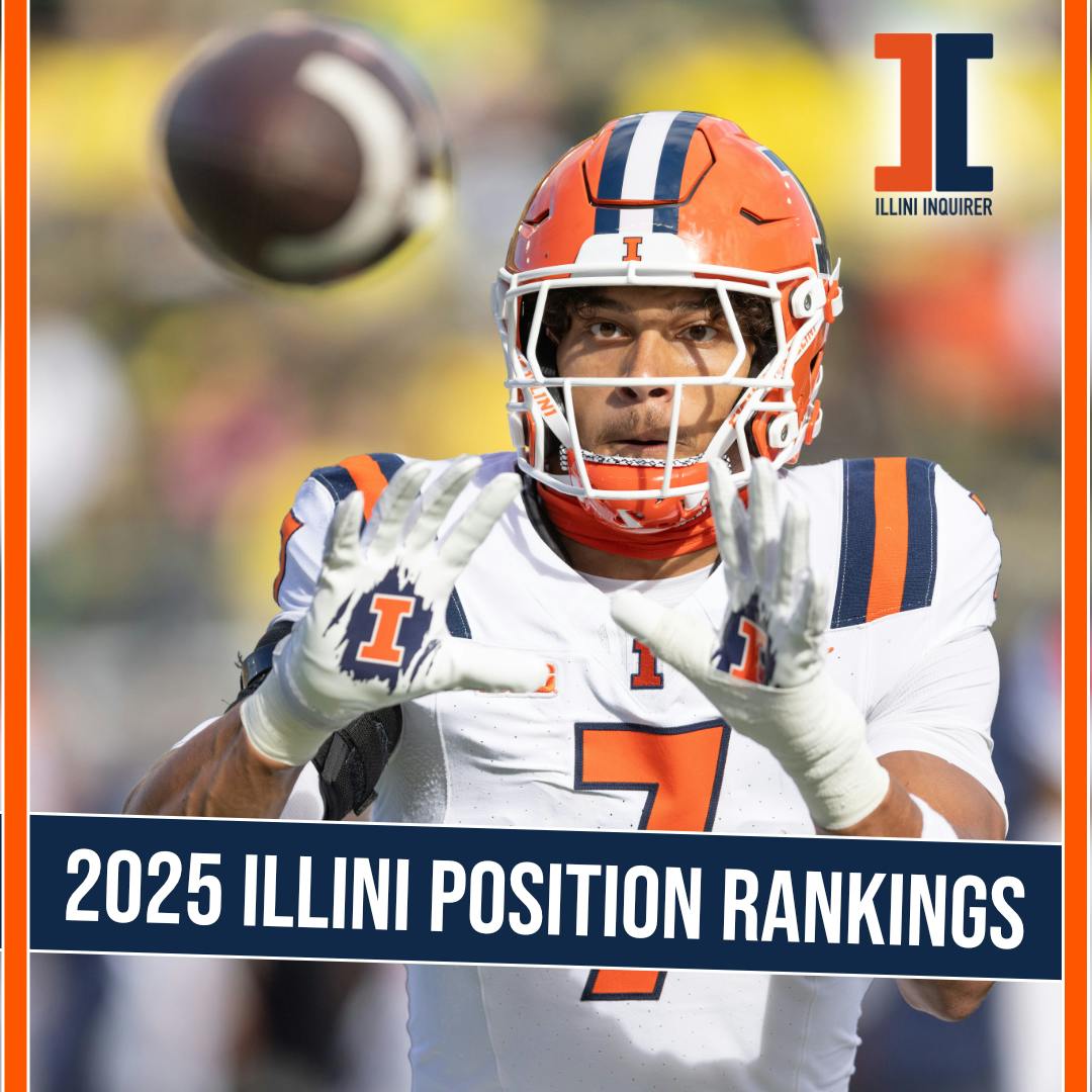 Ep. 989 - 2025 Illini football position rankings