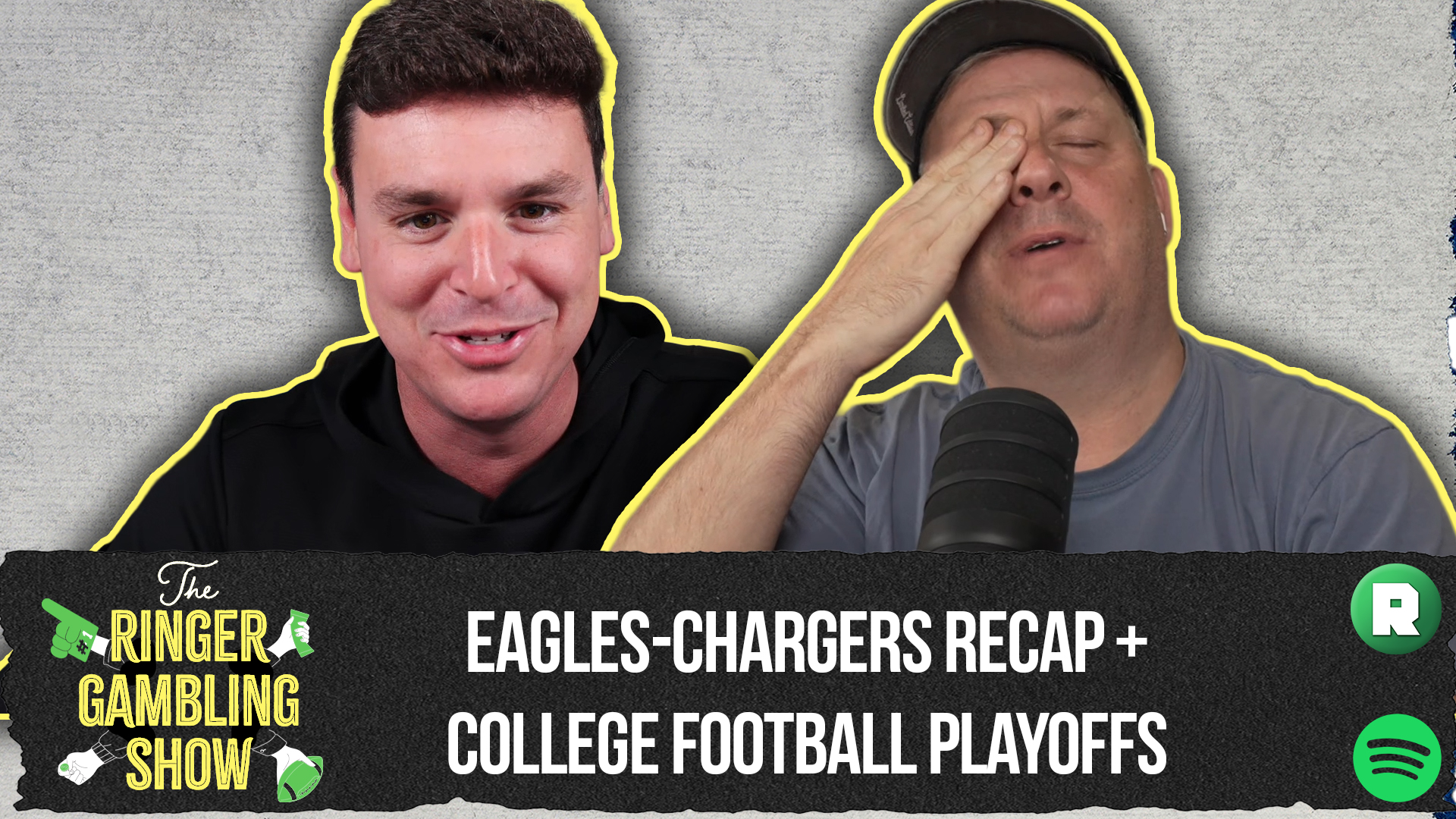 Eagles-Chargers Recap and the College Football Playoff | The Ringer Gambling Show