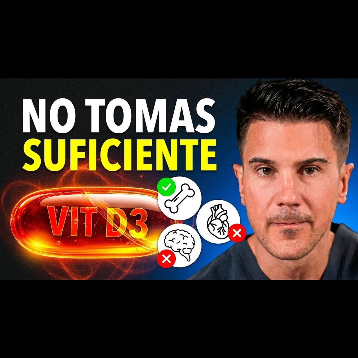 Tu nivel de Vitamina D protege el hueso, pero no el corazón ni el cerebro (Endocrino explica)