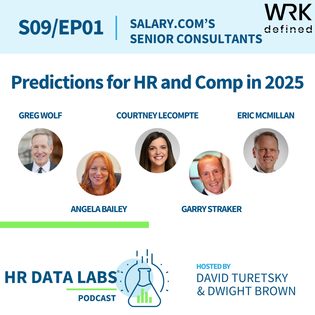 Salary.com's Senior Consultants - Predictions for HR and Comp in 2025 episode artwork