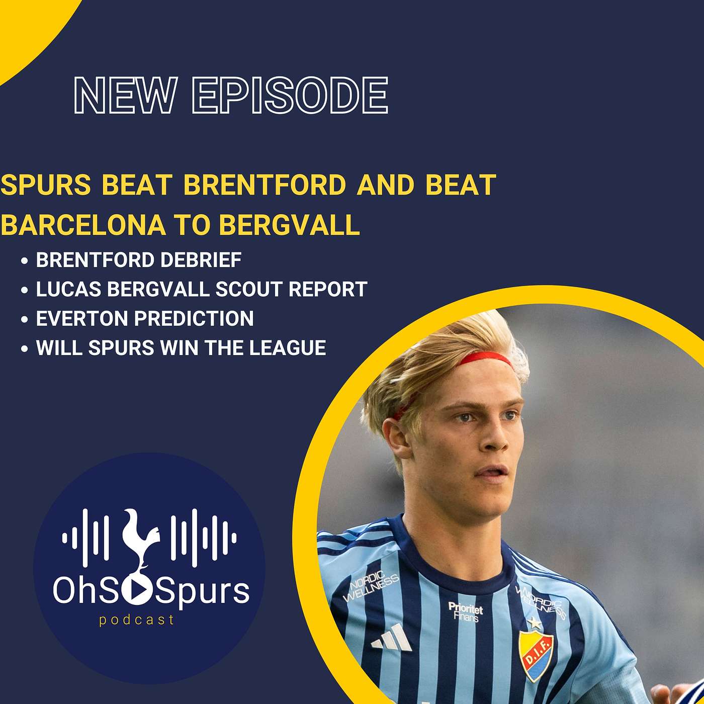 Spurs beat Brentford and Lucas Bergvall scout report episode artwork