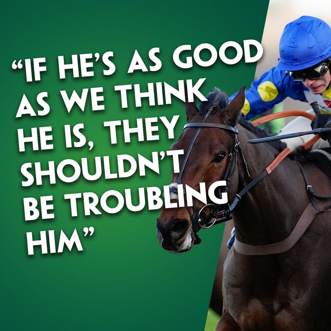 "IF HE'S AS GOOD AS WE THINK, THEY SHOULDN'T BE TROUBLING HIM" | Harry Cobden | No Drama This End