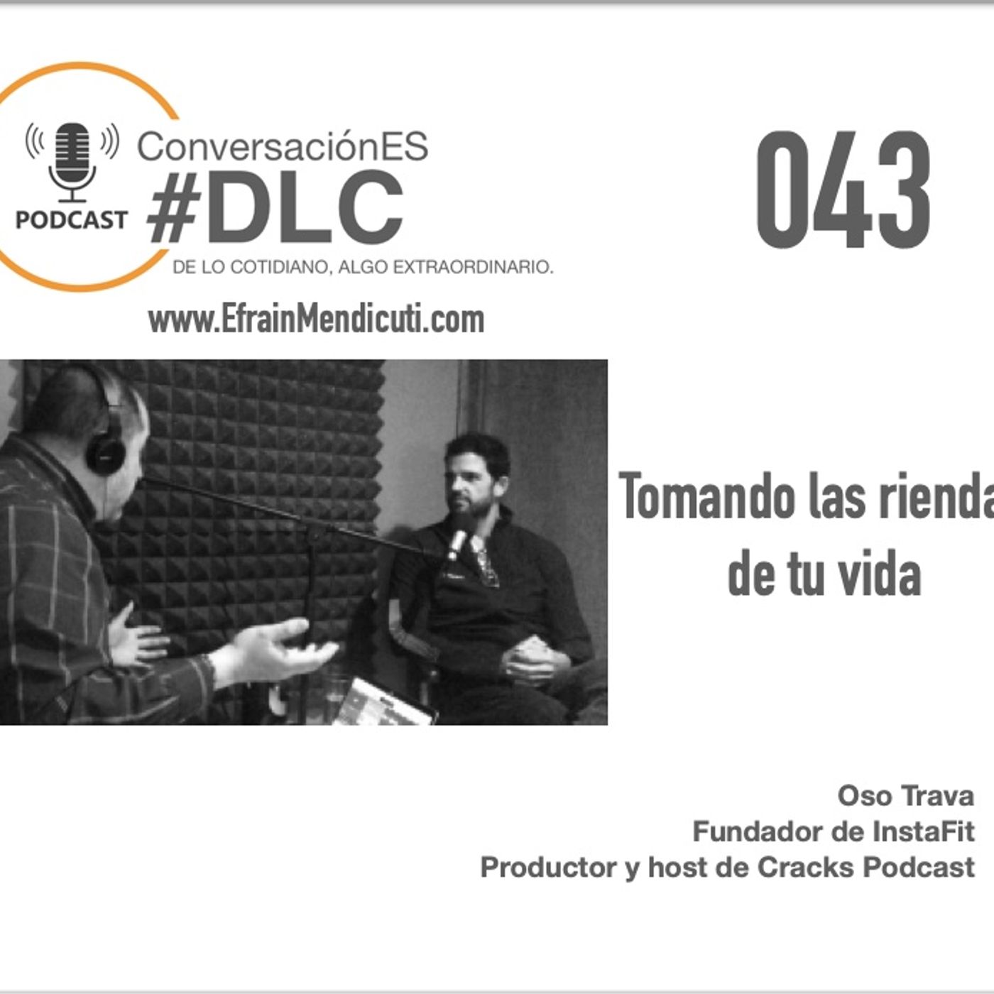 EntreMentorES #DLC 043 con Oso Trava episode artwork
