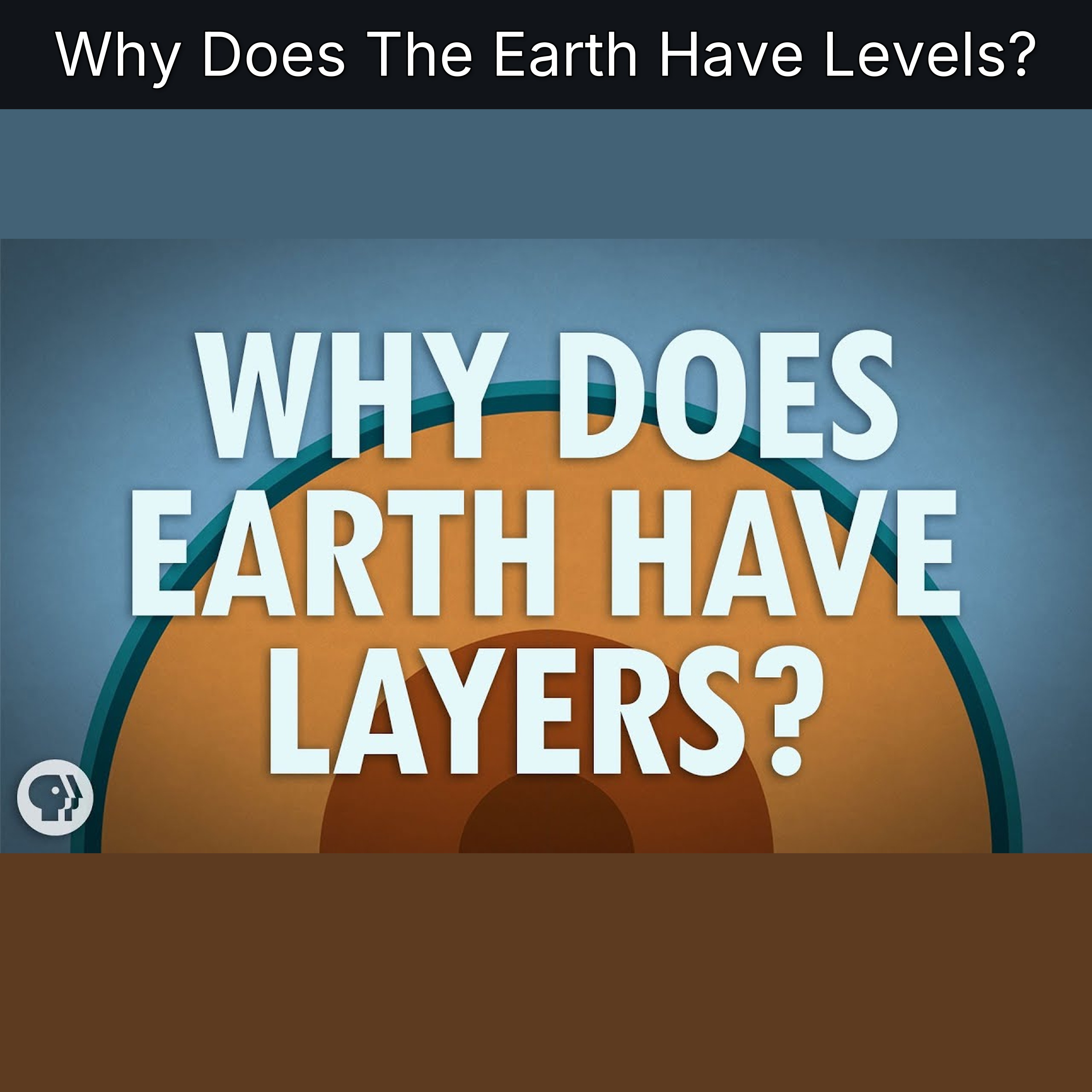 Why Does The Earth Have Levels? episode artwork