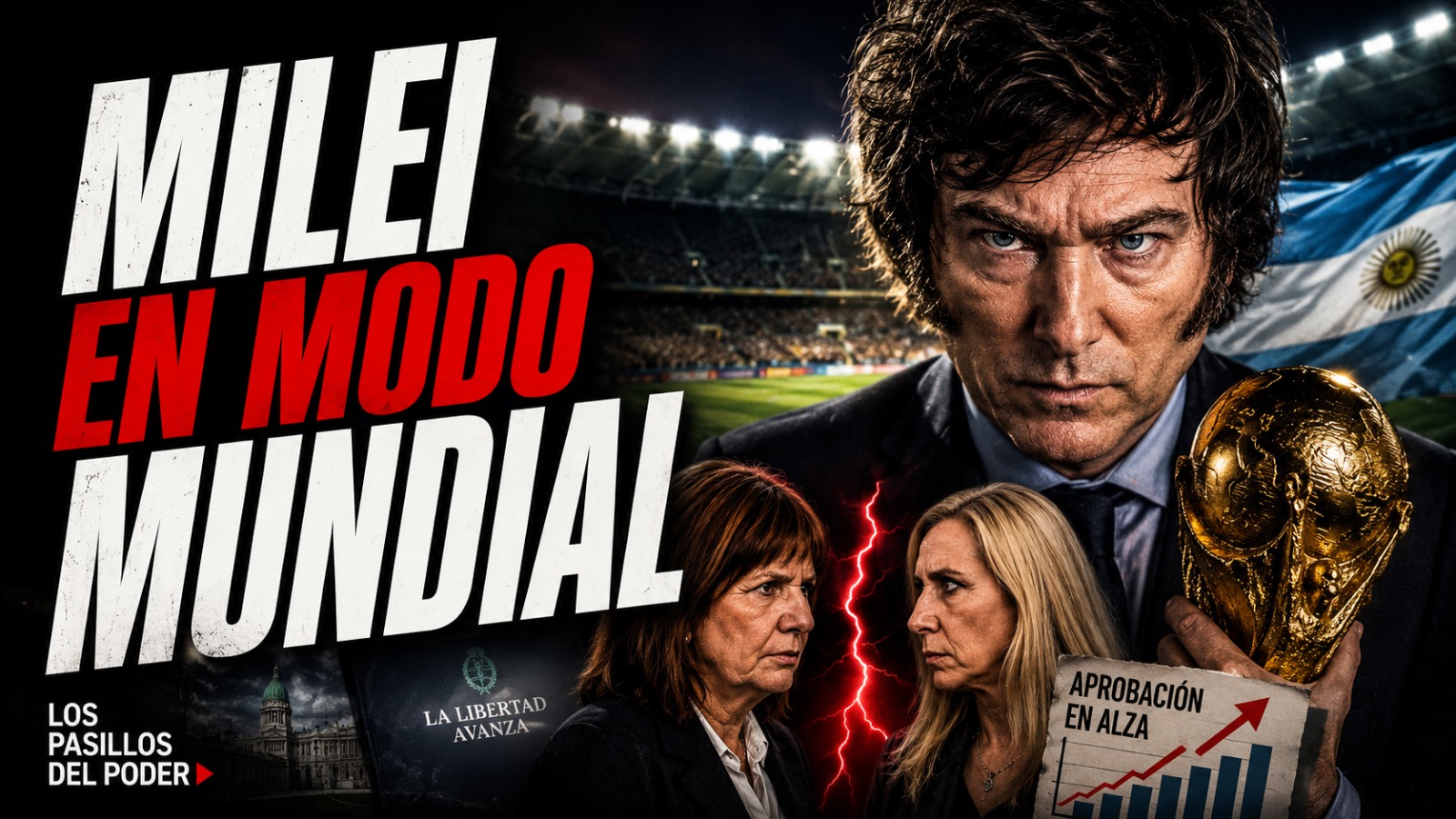 MILEI QUIERE ENTRAR EN MODO MUNDIAL