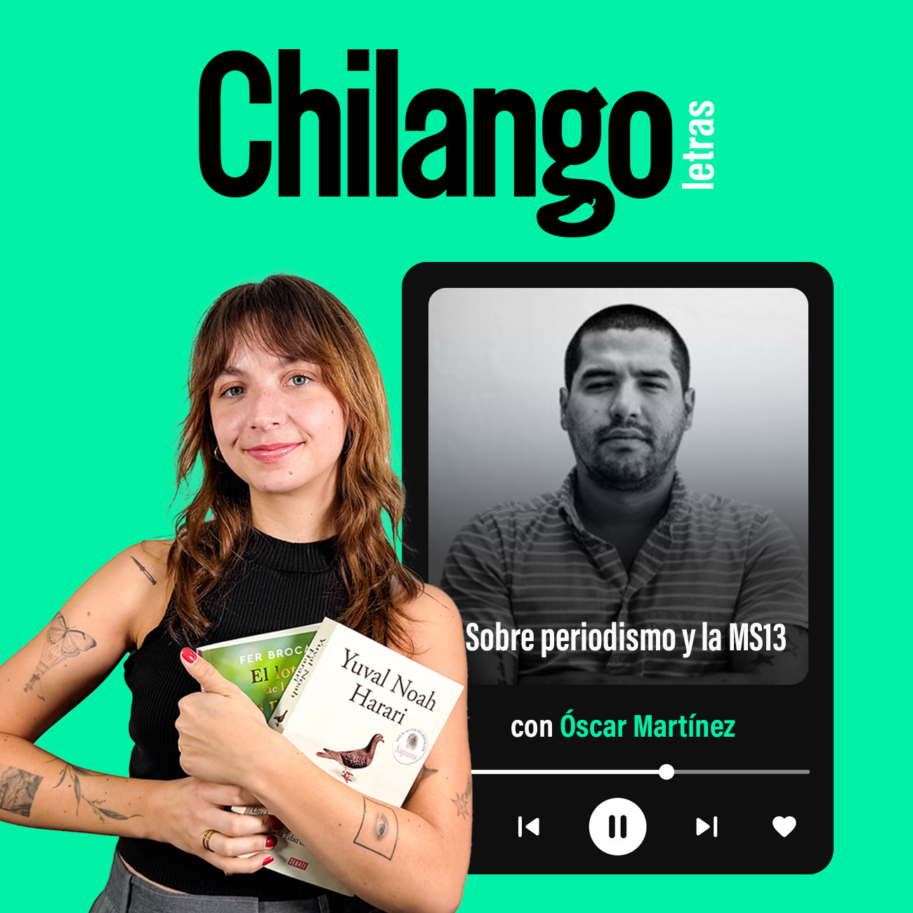 Sobre periodismo y la MS13 con Óscar Martínez episode artwork