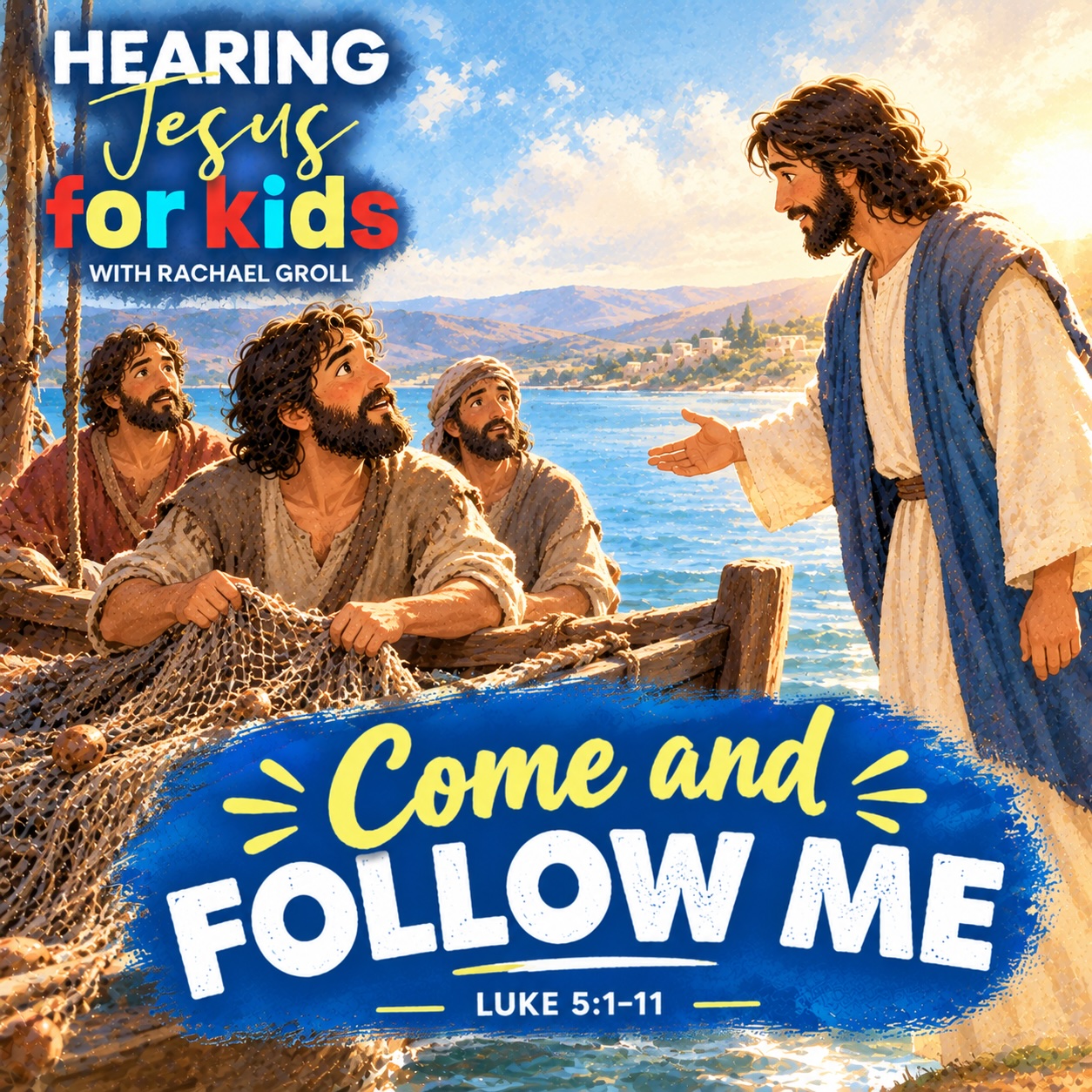 Come and Follow Me (Luke 5:1-11): Kids Daily Devotional and Bible Study episode artwork