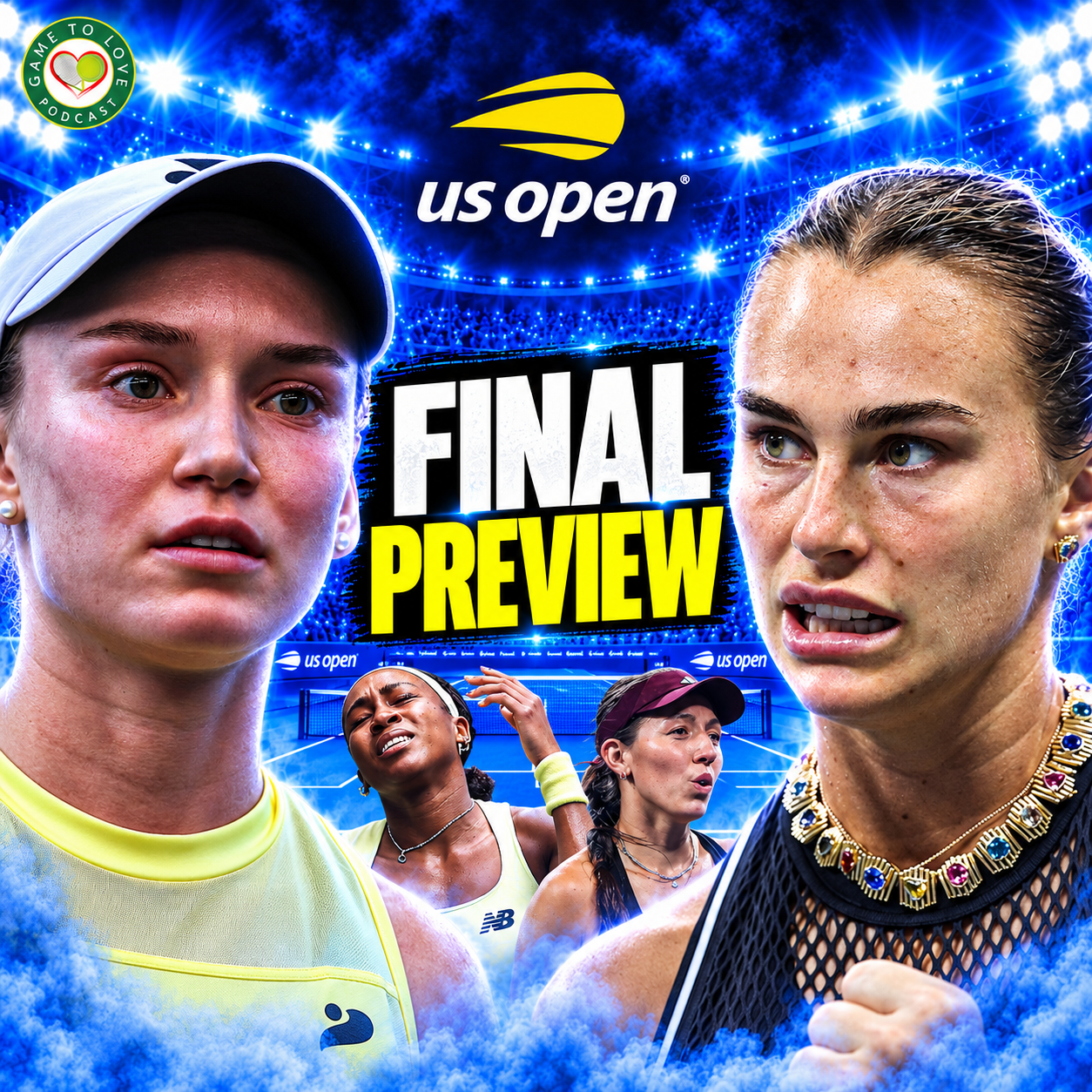 RYBAKINA vs SABALENKA! 🔥 GAUFF OUT | US Open 2026 Final Preview & Predictions