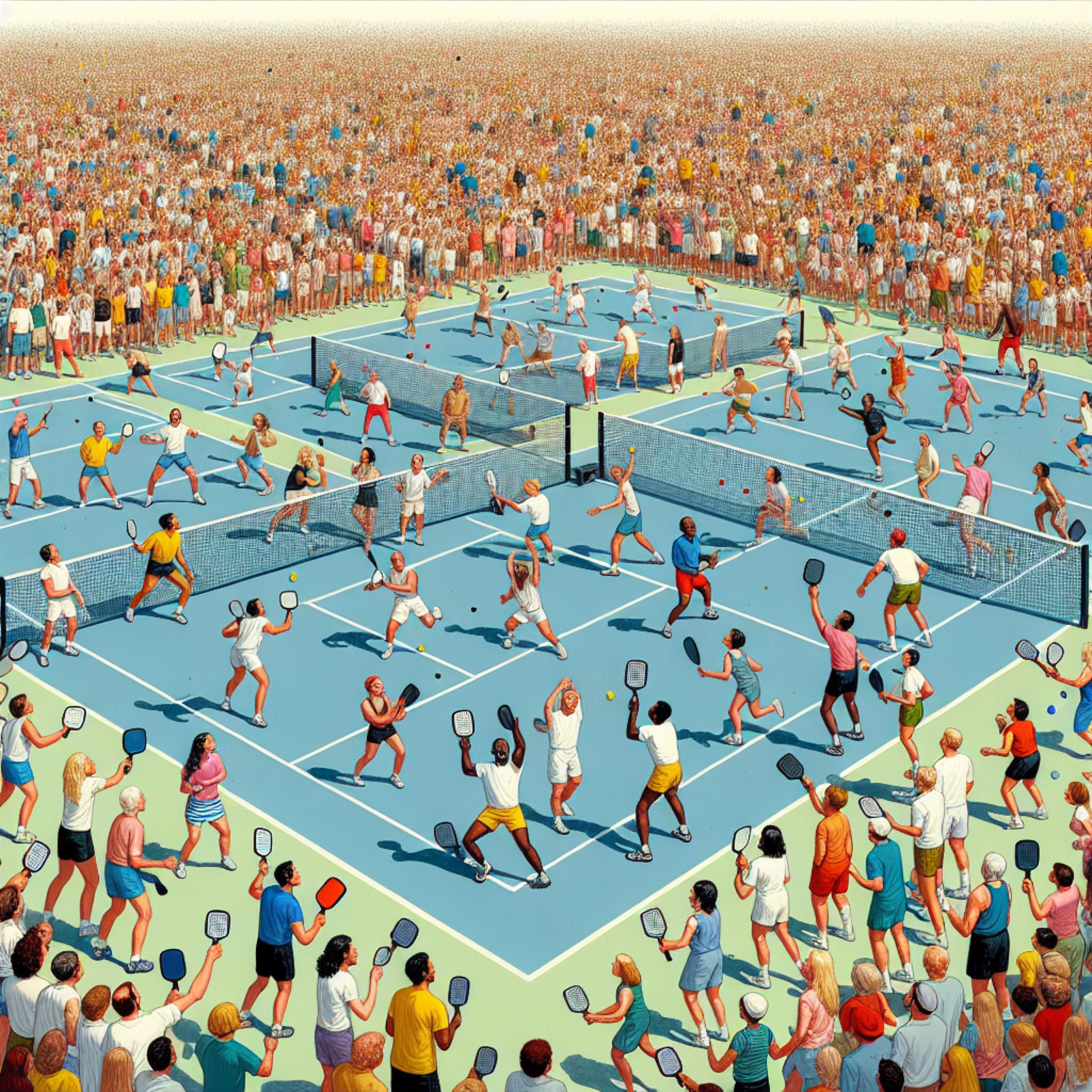 100 Pickleball Players