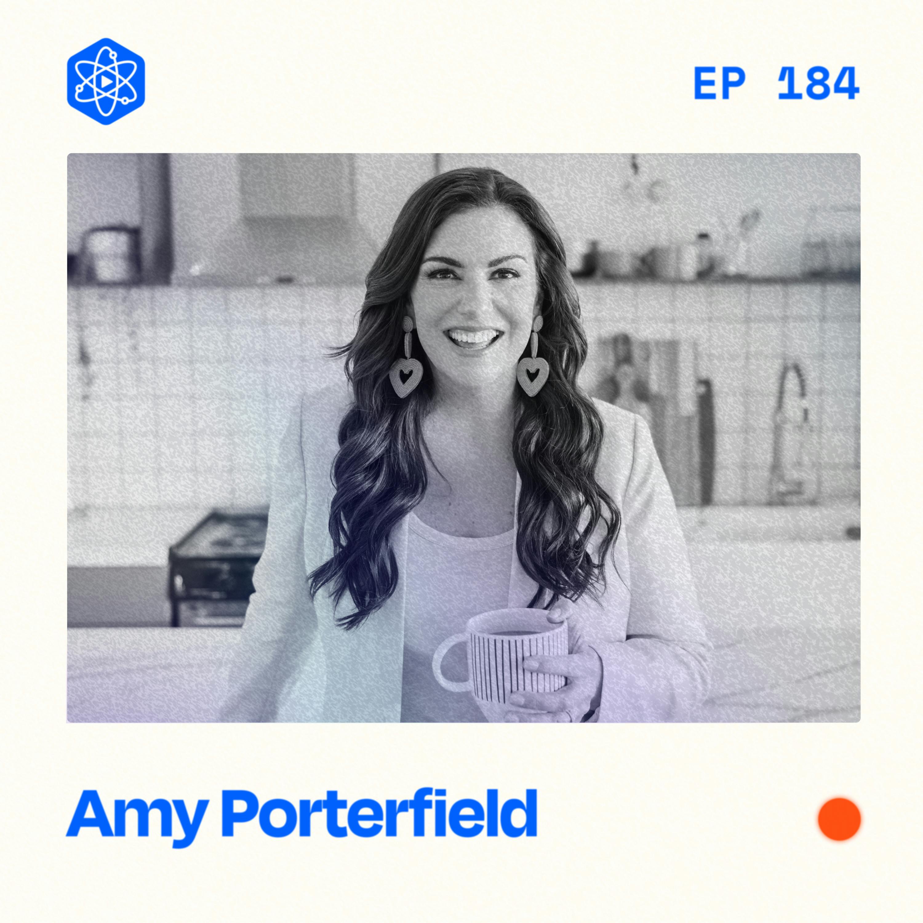 #184: Amy Porterfield – Her step-by-step process for MASSIVE product launches.