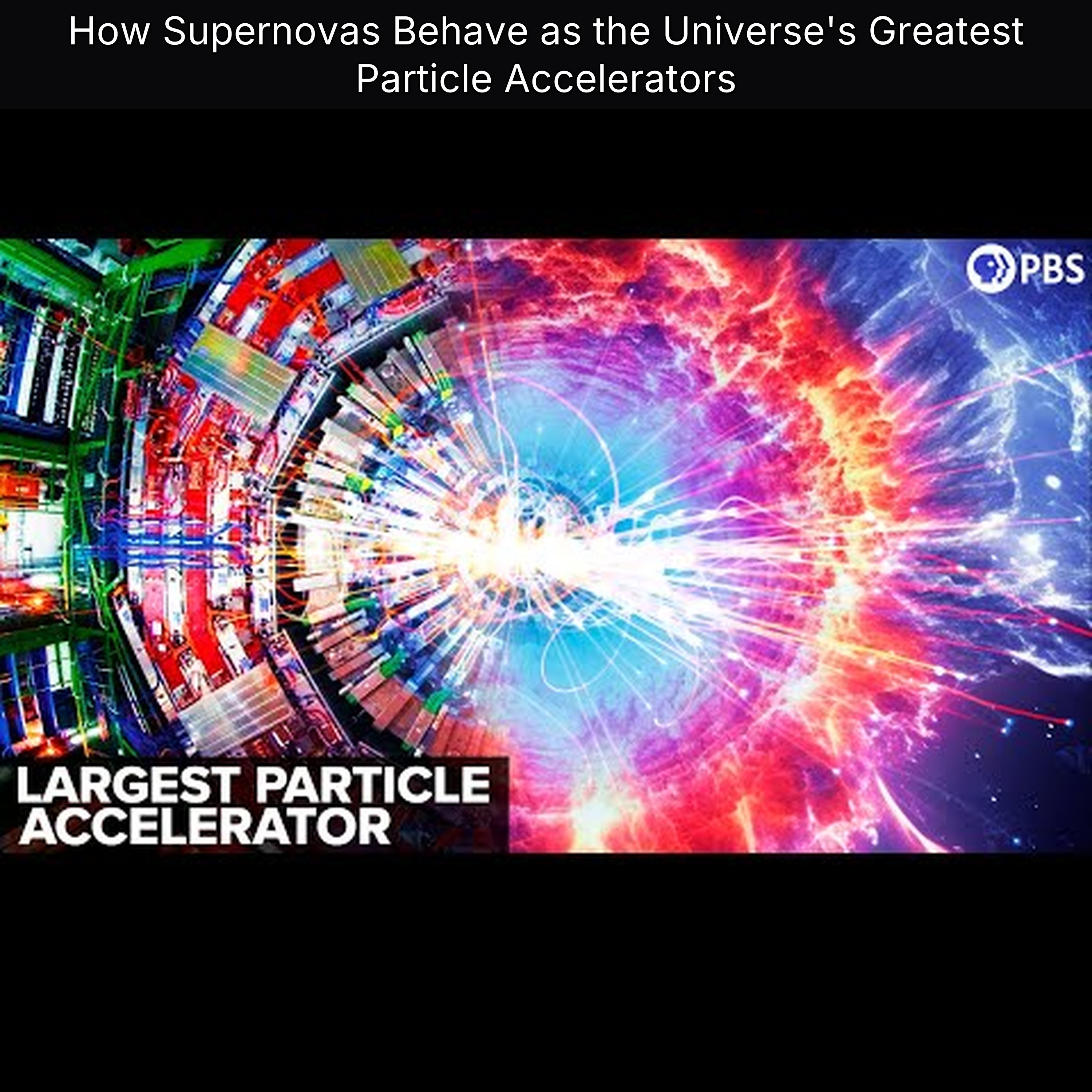 How Supernovas Behave as the Universe's Greatest Particle Accelerators