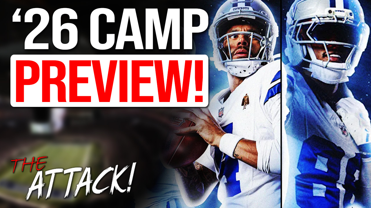 Dallas Cowboys Training Camp Preview: IMPORTANT UPDATES, Storylines to Watch, & Roster Predictions! episode artwork
