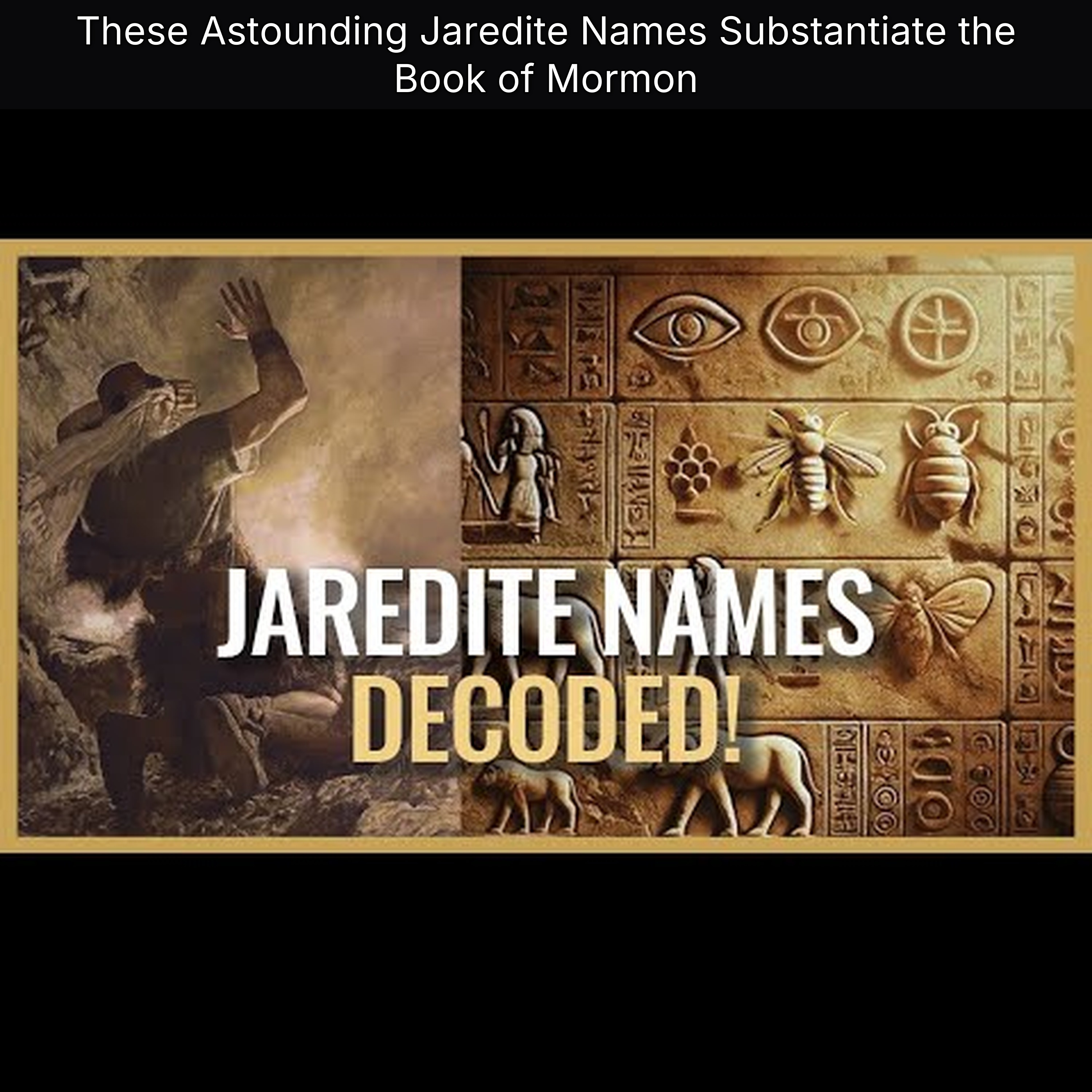 These Astounding Jaredite Names Substantiate the Book of Mormon episode artwork