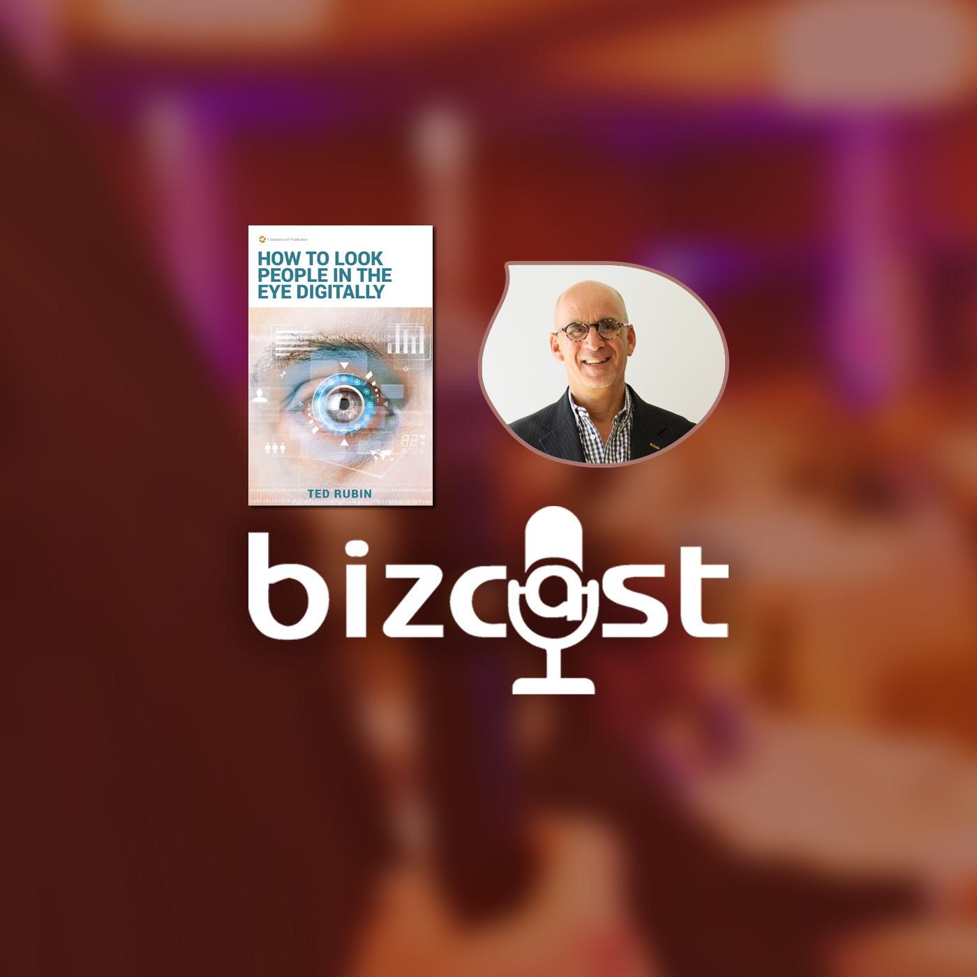 Bizcast :: Ted Rubin, Author of How To Look People In The Eye Digitally episode artwork
