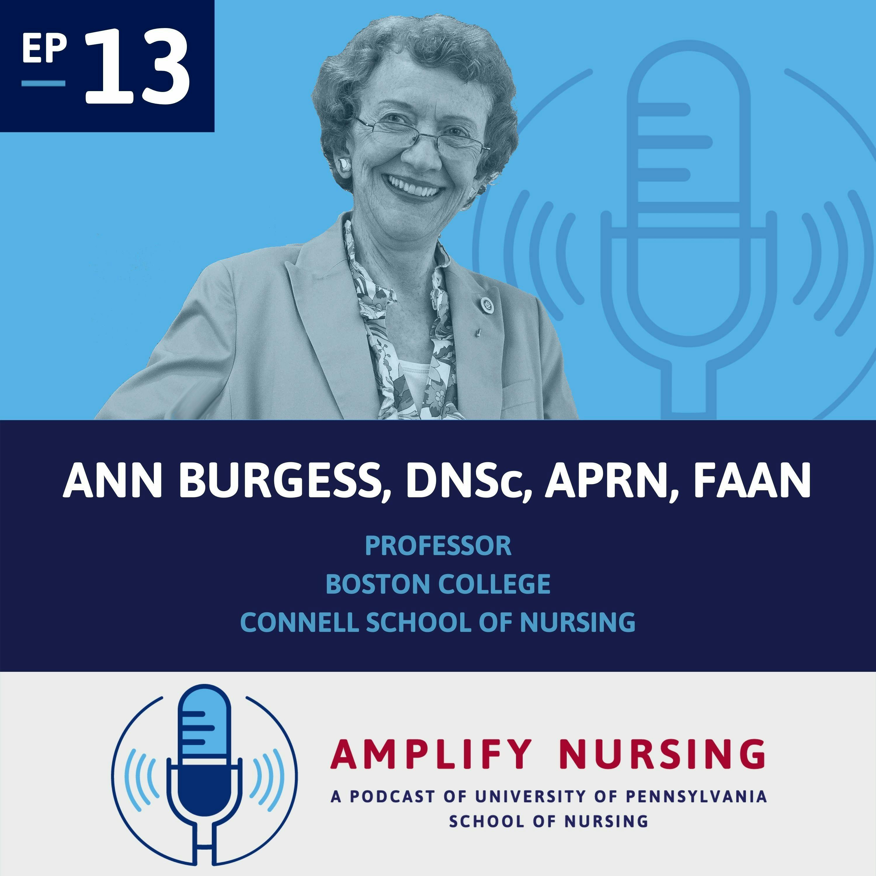 Amplify Nursing: Season 1 Episode 13: Ann Burgess