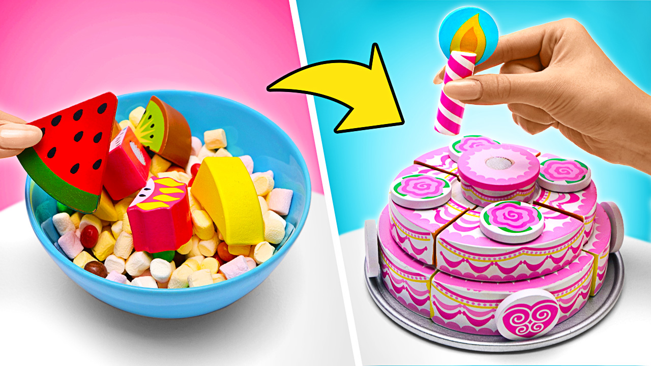 Toy Food Adventures: Let's make a Pizza, Cake, and More!