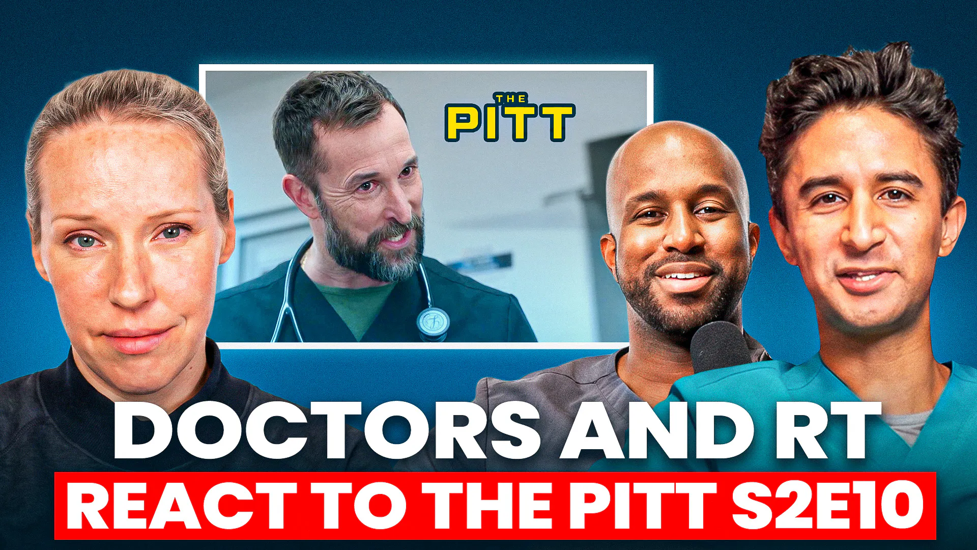 Hospital Cowboys: An RT and ER Docs React to The Pitt S2 E10 episode artwork