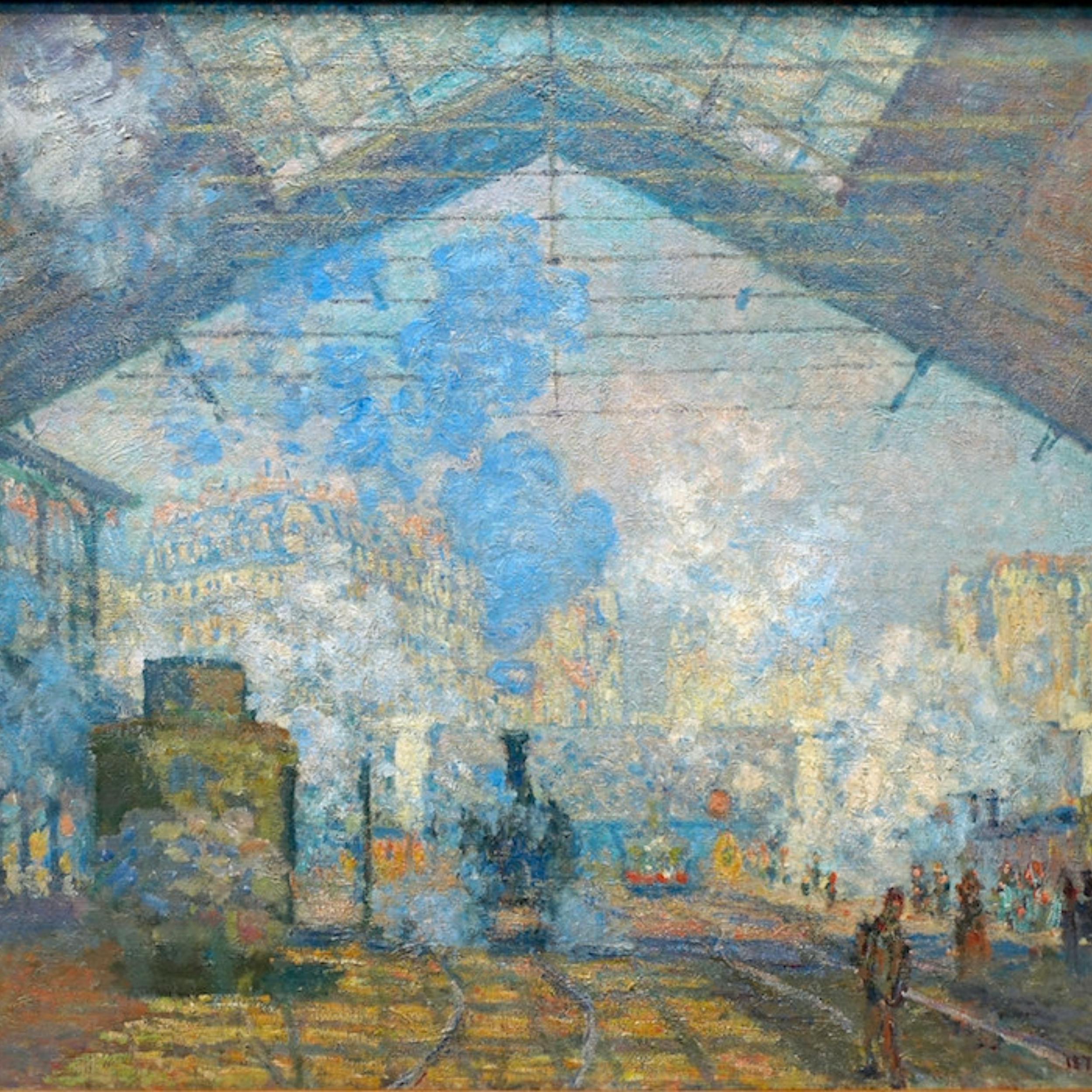 Claude Monet | The Gare Saint-Lavare