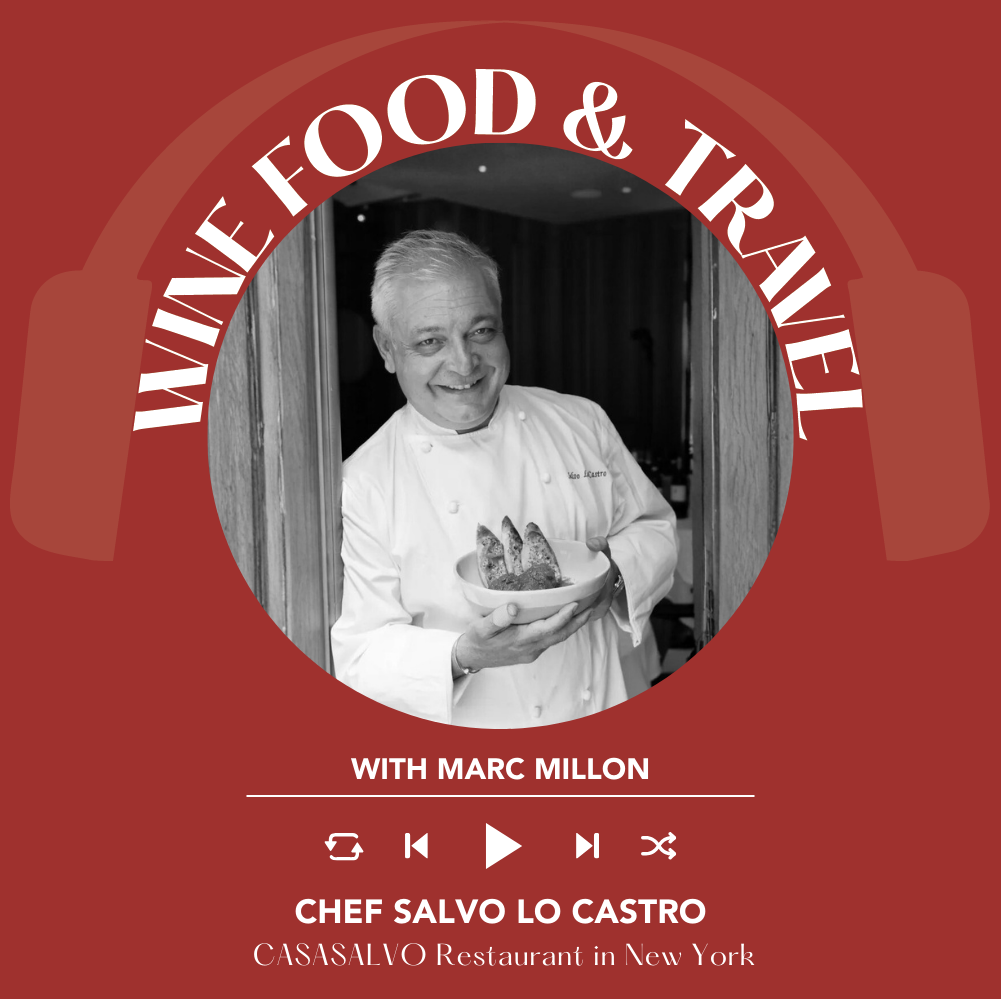 Ep. 2612 From Etna Slopes and Vatican Kitchens to New York’s Dining Scene with Chef Salvo Lo Castro | Wine, Food & Travel with Marc Millon