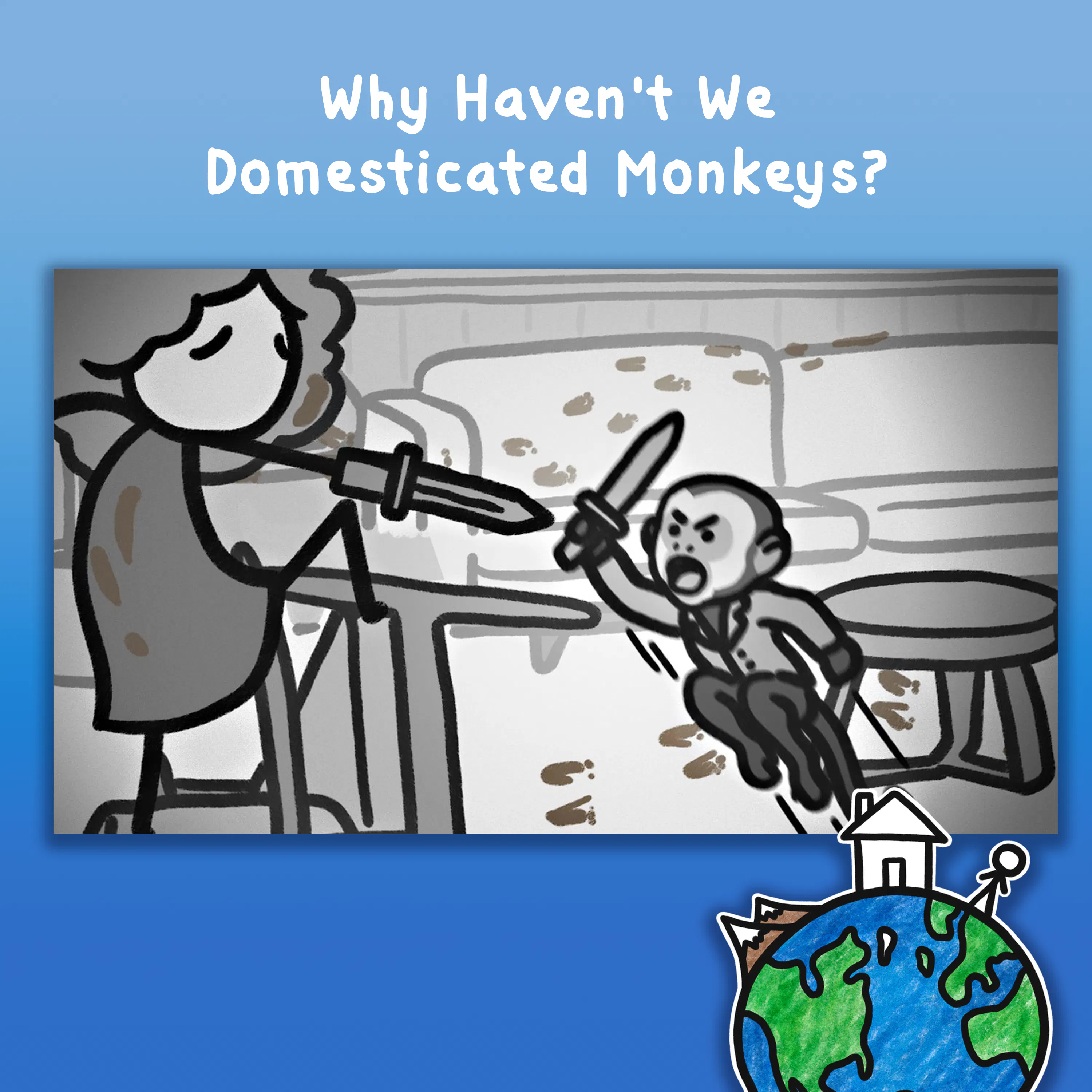 Why Haven't We Domesticated Monkeys? episode artwork