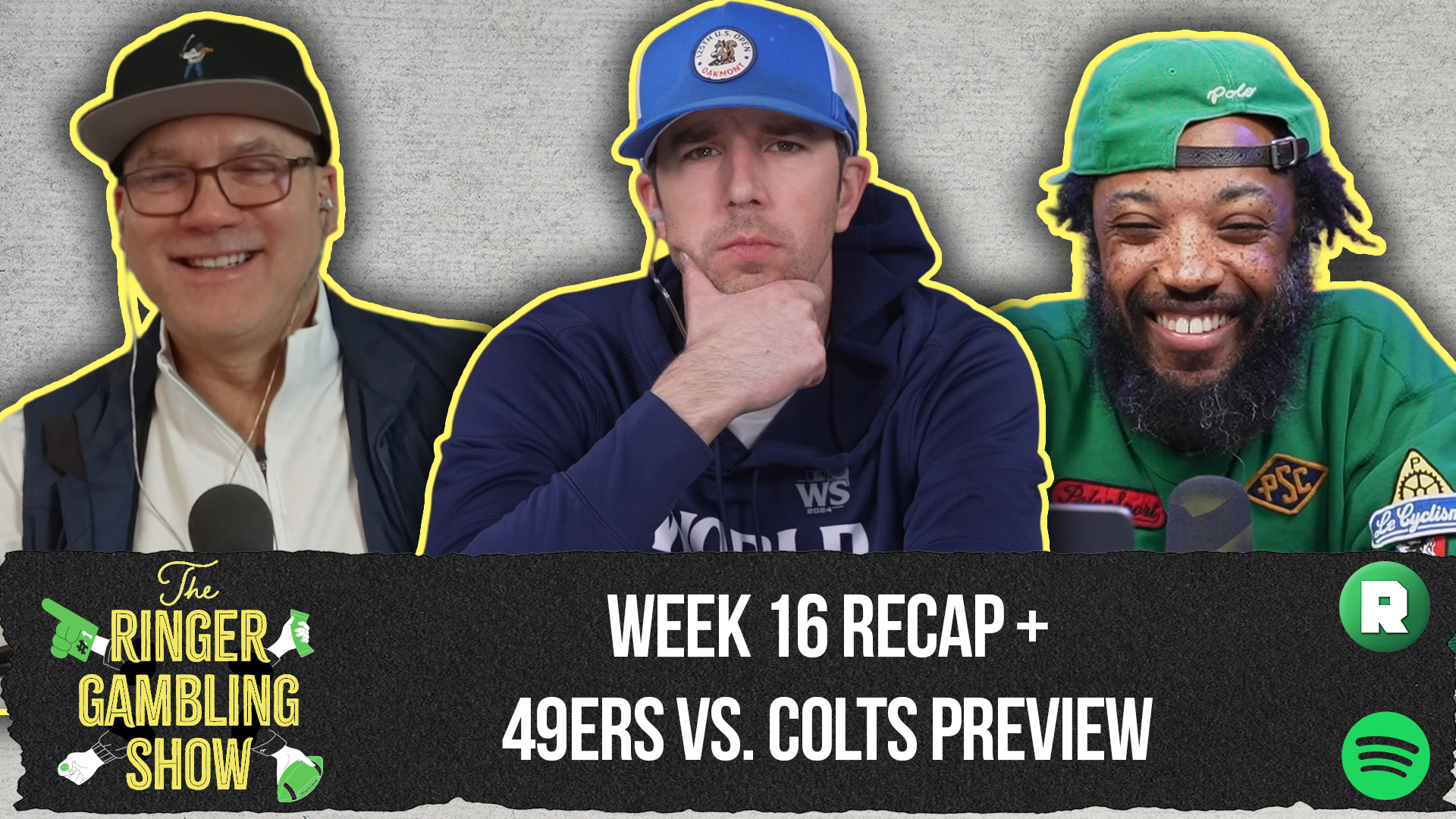 Week 16 Recap, 49ers-Colts Preview, and 3 & Out With AD | The Ringer Gambling Show