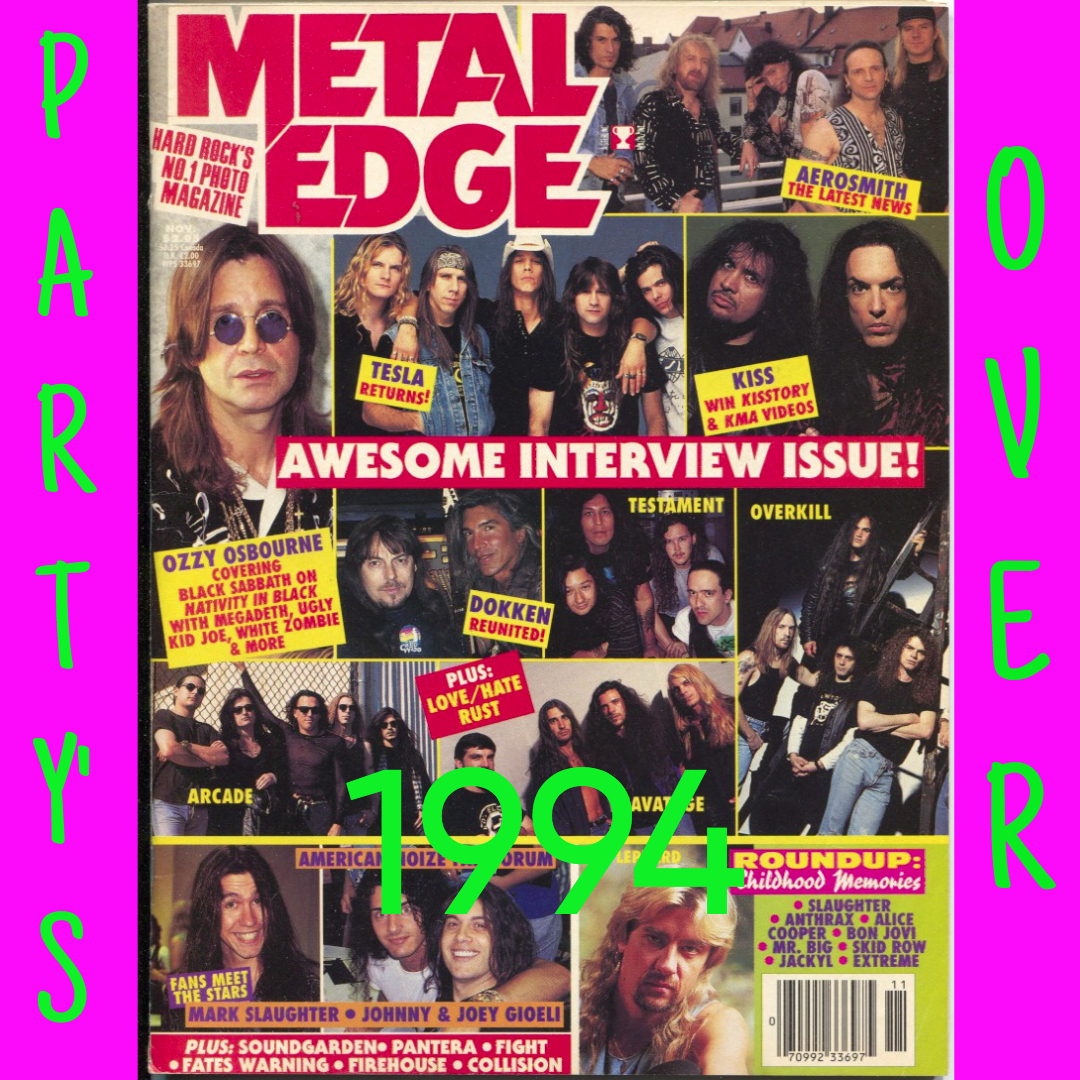 PARTY'S OVER: 1994 - LAST GASP