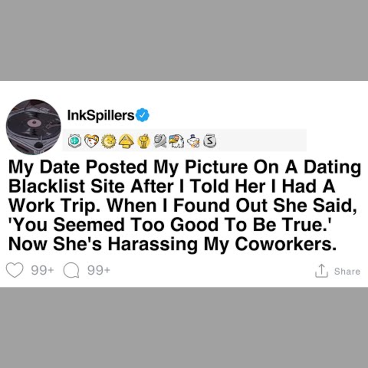 Exposed on a Dating Blacklist: A Surprising Turn of Events