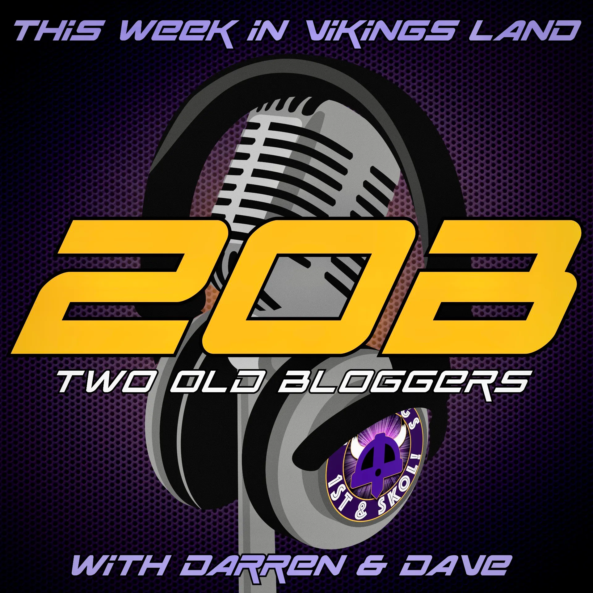 Vikings QB Drama at 2026 Combine: McCarthy Not Locked In, Richardson Trade Interest & Wentz Return? | Two Old Bloggers🎙 — Vikings 1st & SKOL: A Minnesota Vikings podcast cover